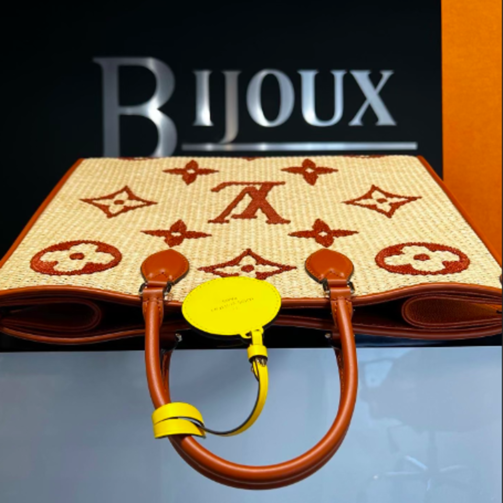 Louis Vuitton SOLD - Louis Vuitton On the Go Raffia Tote