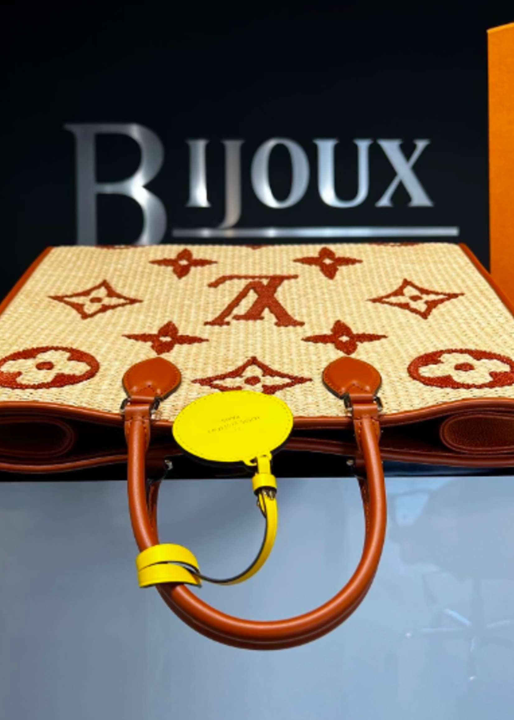 Louis Vuitton SOLD - Louis Vuitton On the Go Raffia Tote