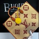 Louis Vuitton SOLD - Louis Vuitton On the Go Raffia Tote