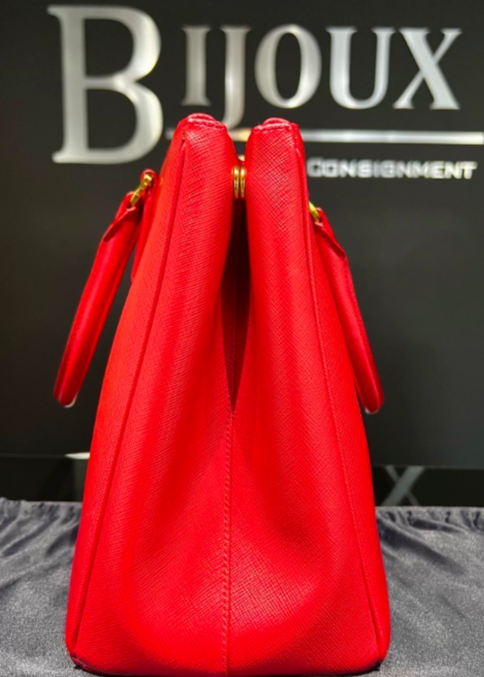 Prada SOLD - Prada Galleria Large Fuoco