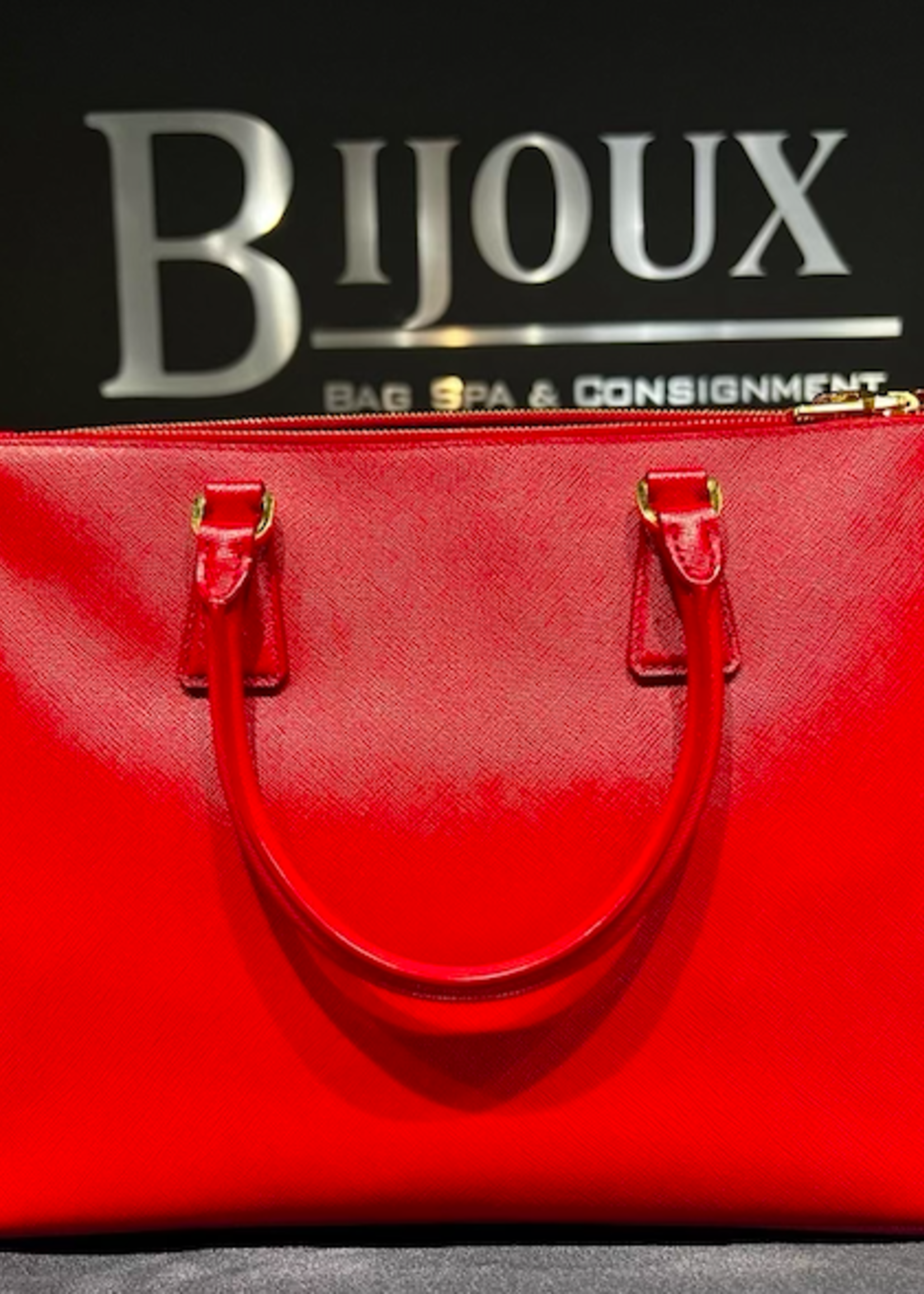 Prada SOLD - Prada Galleria Large Fuoco