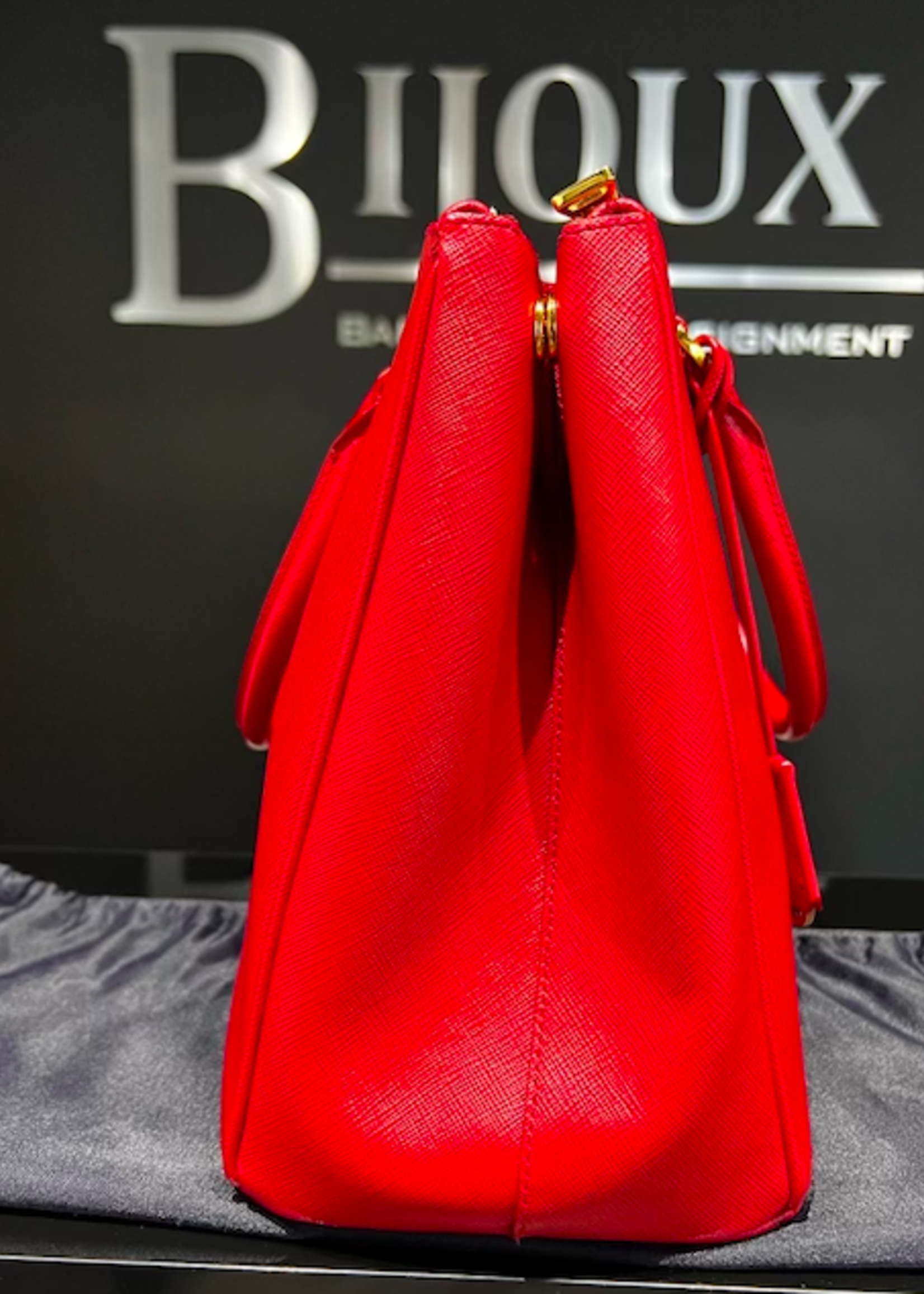 Prada SOLD - Prada Galleria Large Fuoco