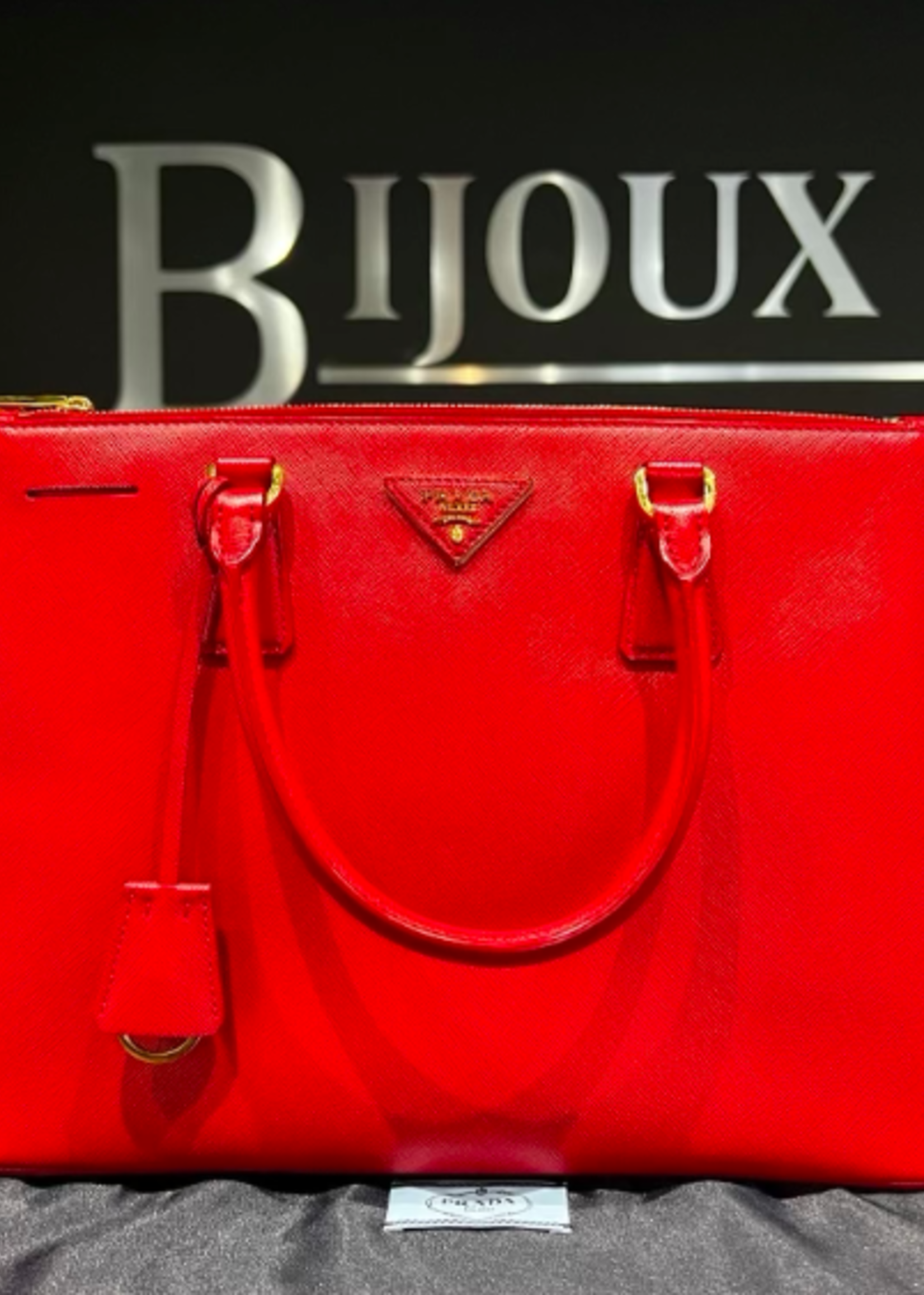 Prada SOLD - Prada Galleria Large Fuoco