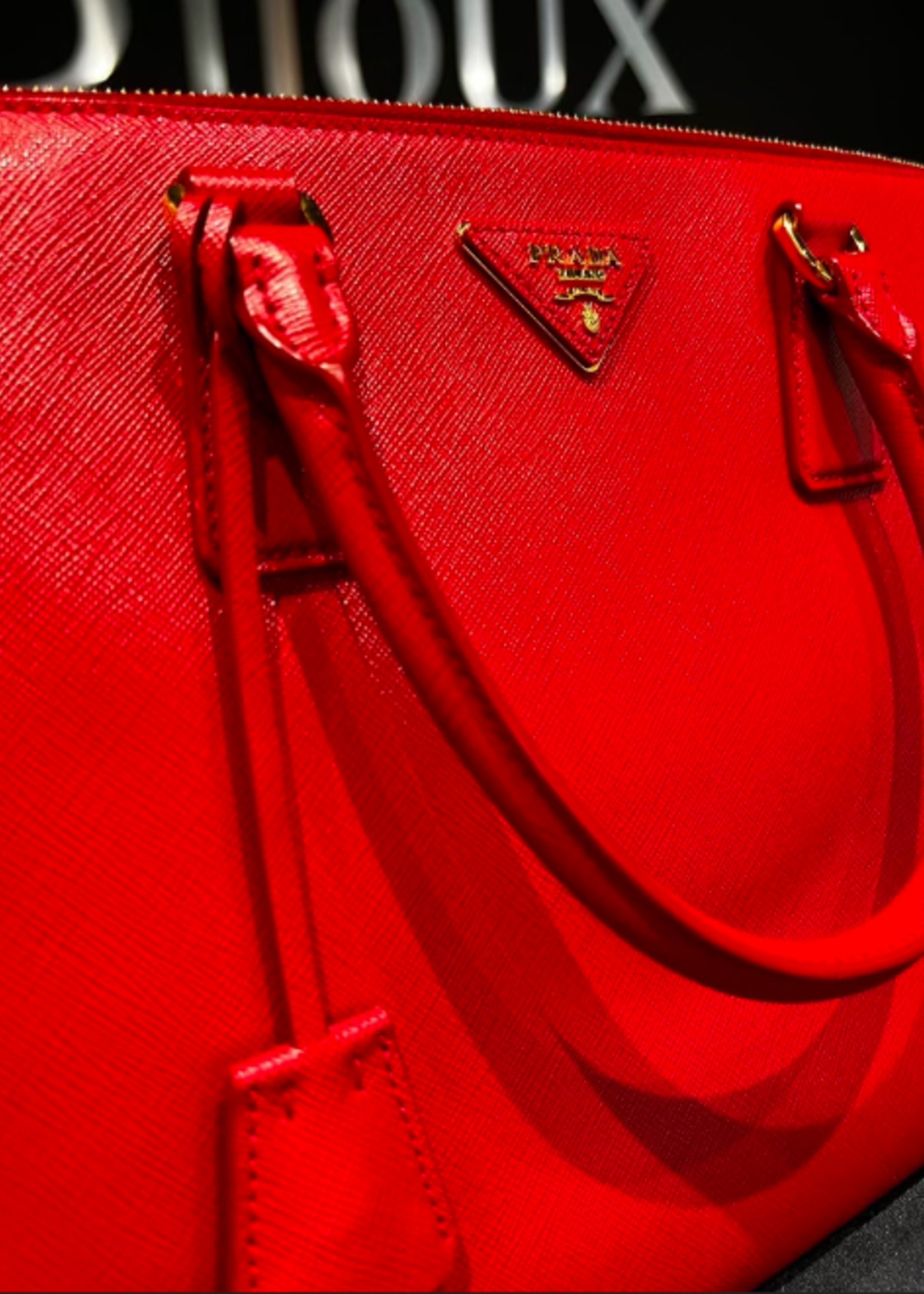 Prada SOLD - Prada Galleria Large Fuoco