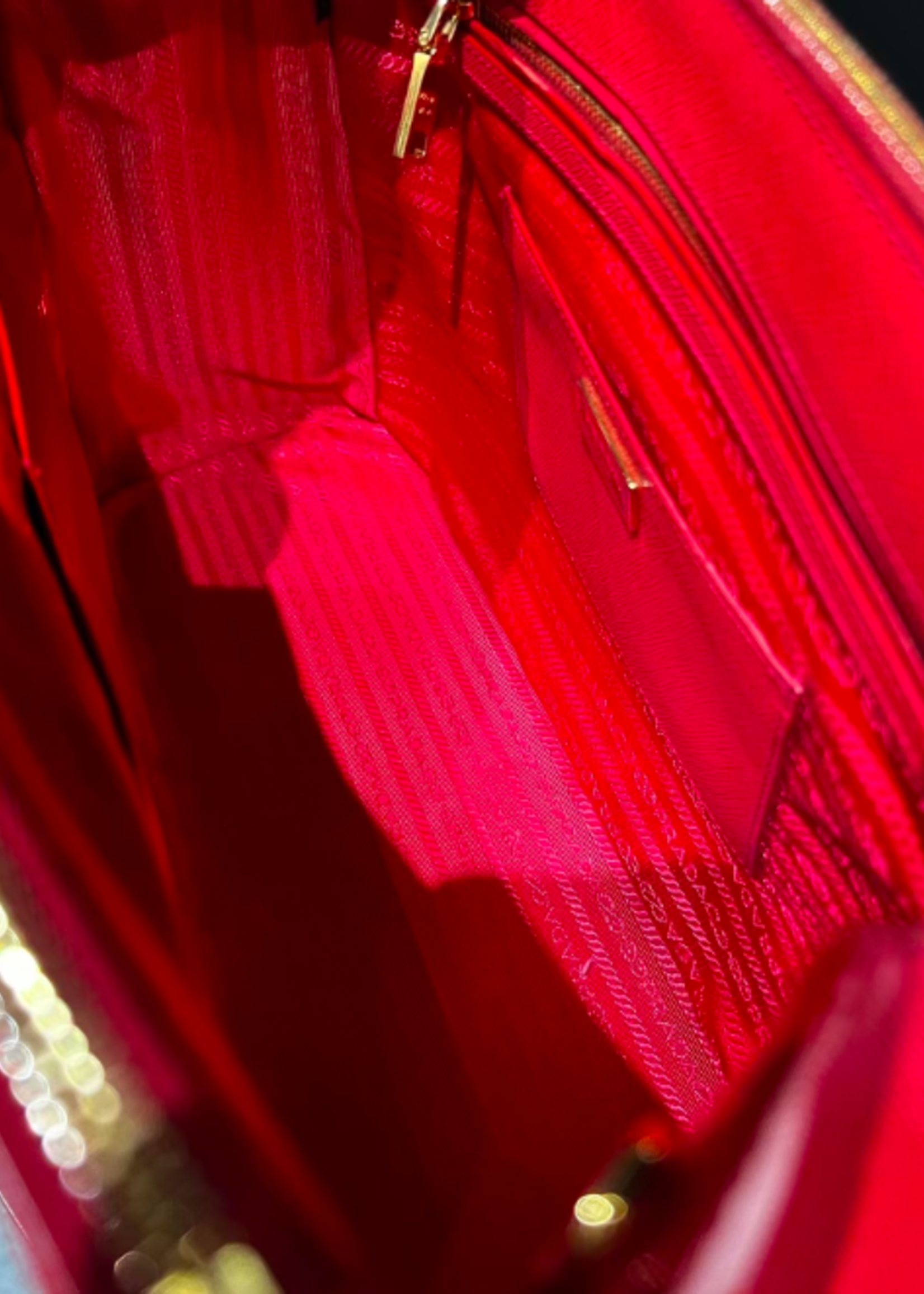 Prada SOLD - Prada Galleria Large Fuoco