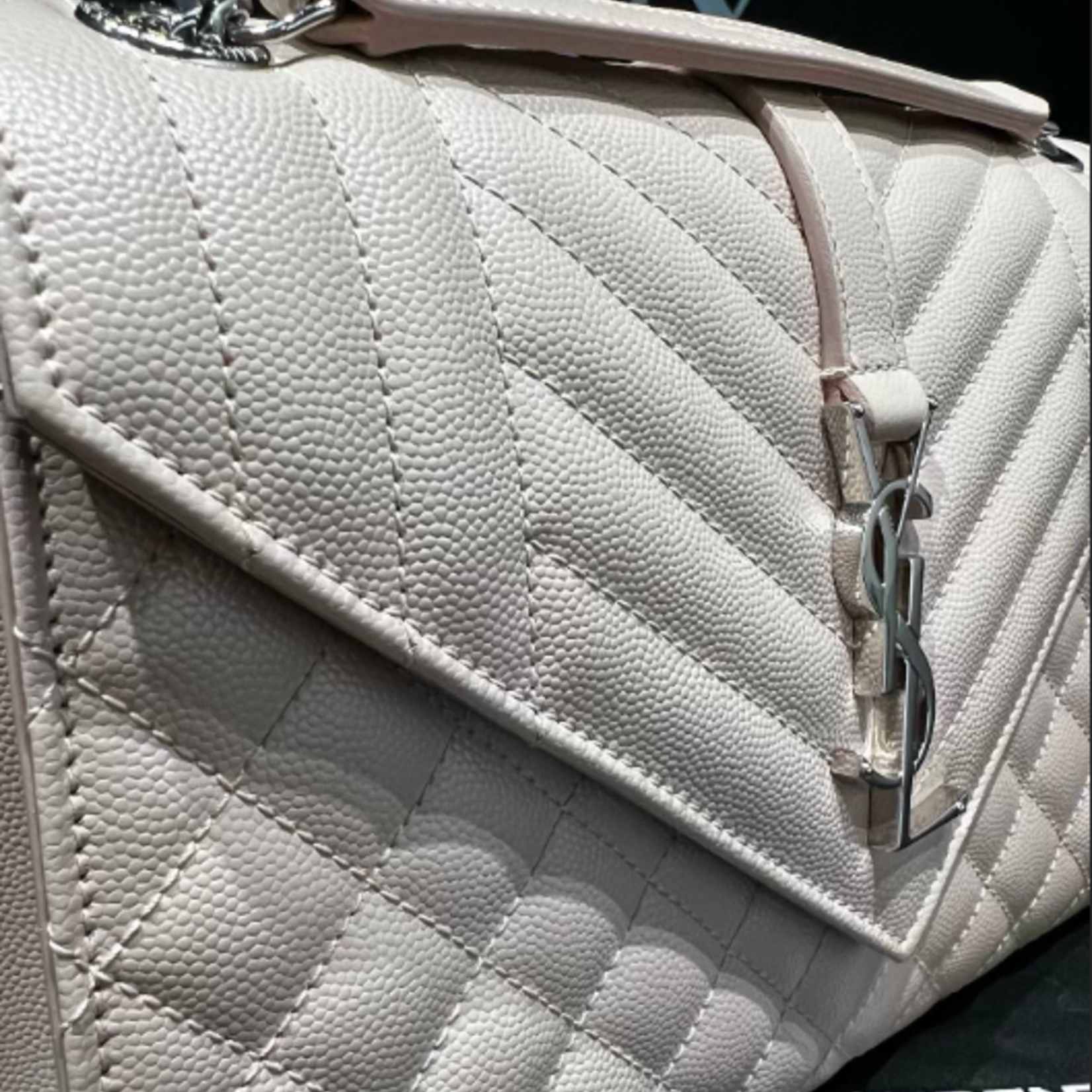 Saint Laurent SOLD - Saint Laurent Medium Envelope Pale Pink