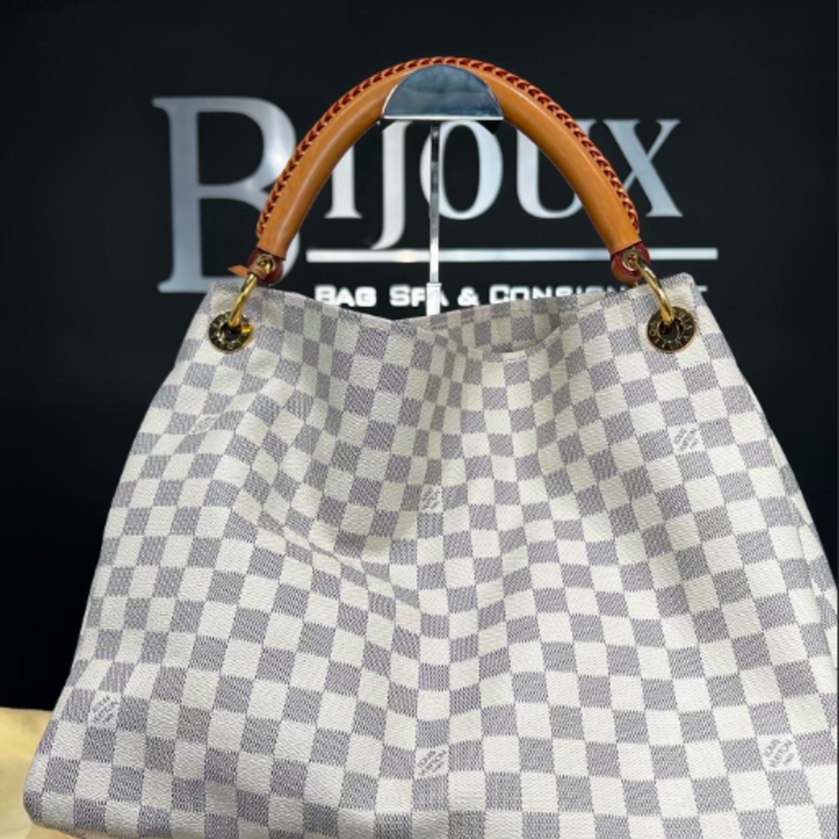 Louis Vuitton SOLD - Louis Vuitton Artsy MM- Damier Azur