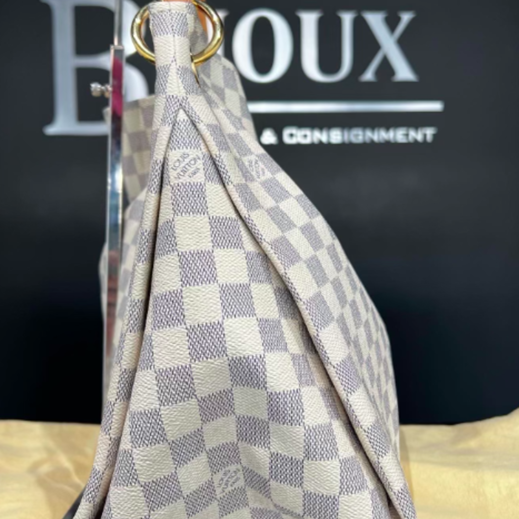 Louis Vuitton SOLD - Louis Vuitton Artsy MM- Damier Azur