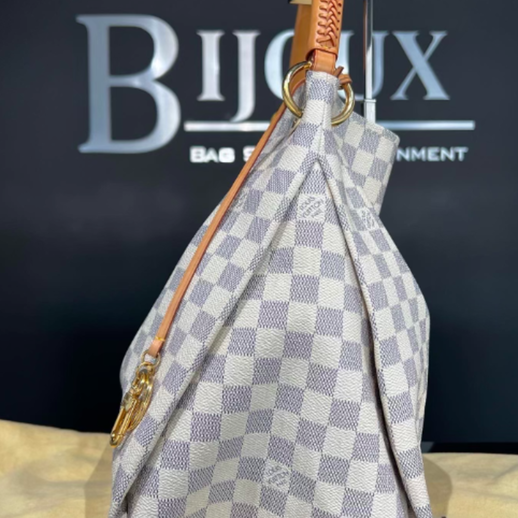 Louis Vuitton SOLD - Louis Vuitton Artsy MM- Damier Azur