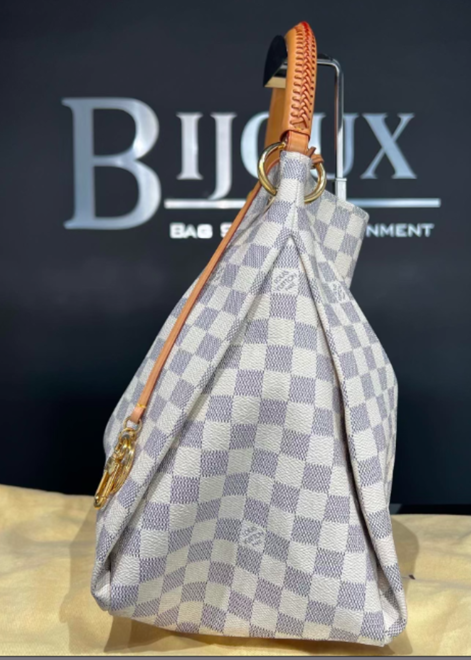 Louis Vuitton SOLD - Louis Vuitton Artsy MM- Damier Azur