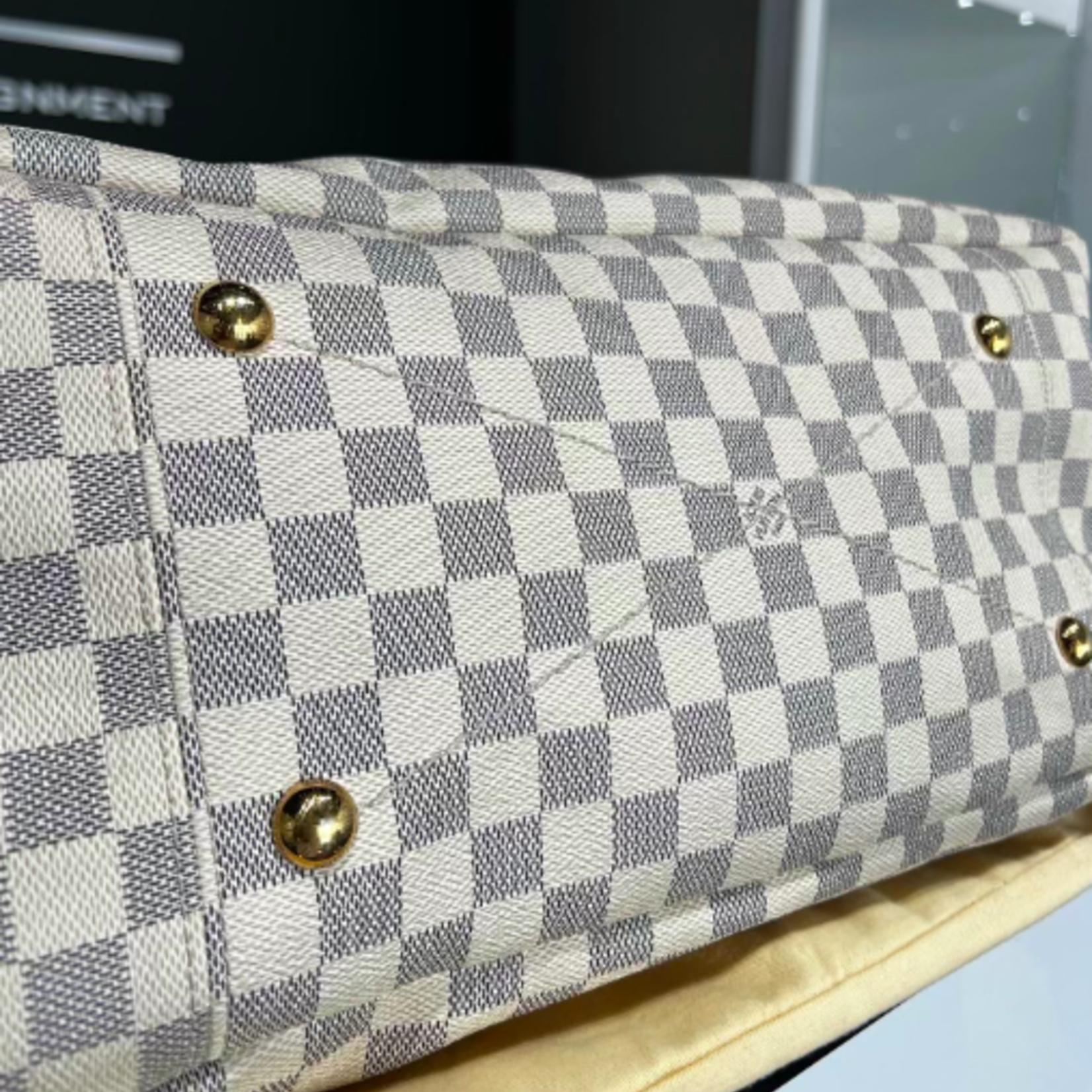 Louis Vuitton SOLD - Louis Vuitton Artsy MM- Damier Azur
