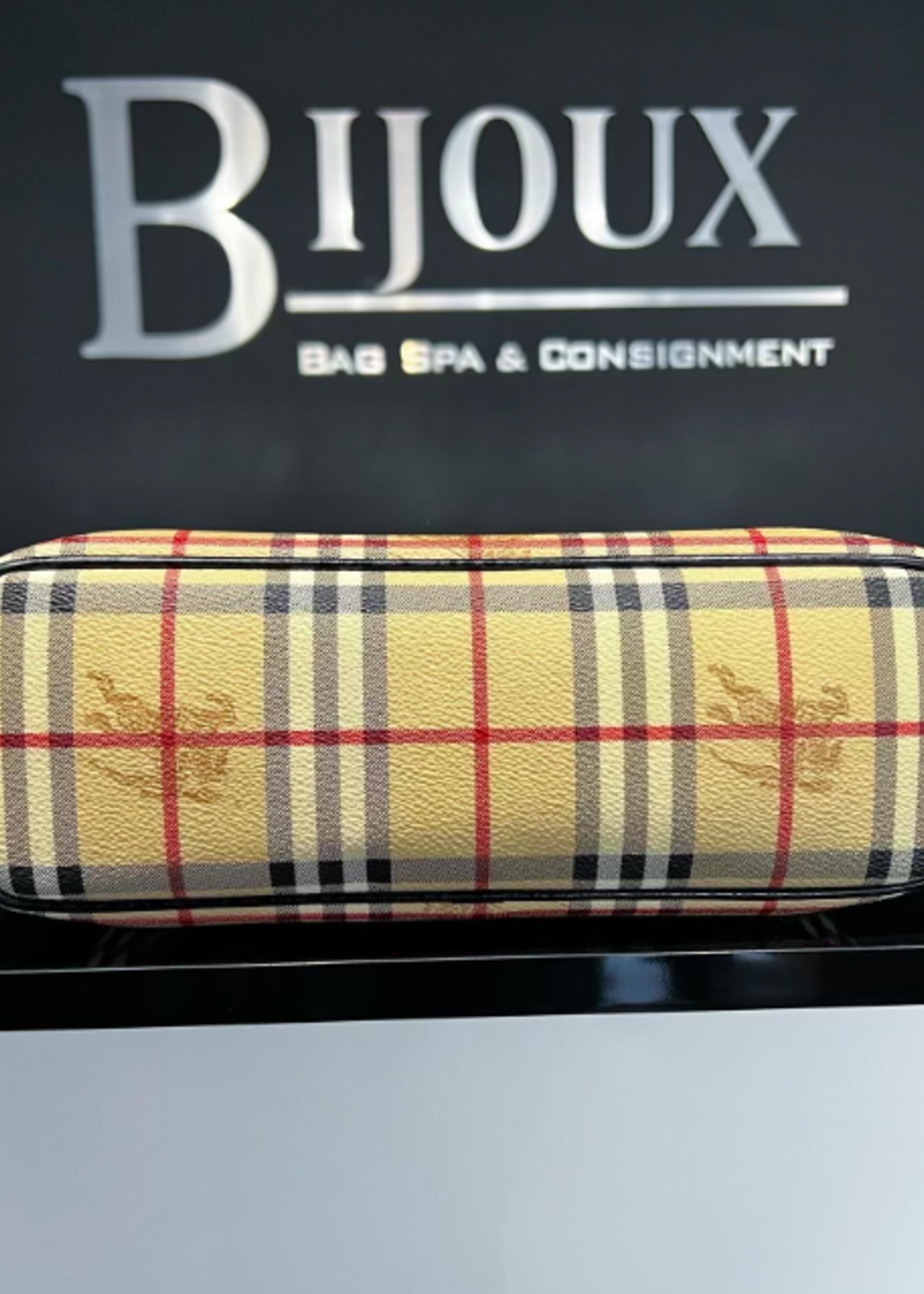 Burberry SOLD- Burberry Haymarket Small Tote