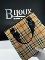 Burberry SOLD- Burberry Haymarket Small Tote