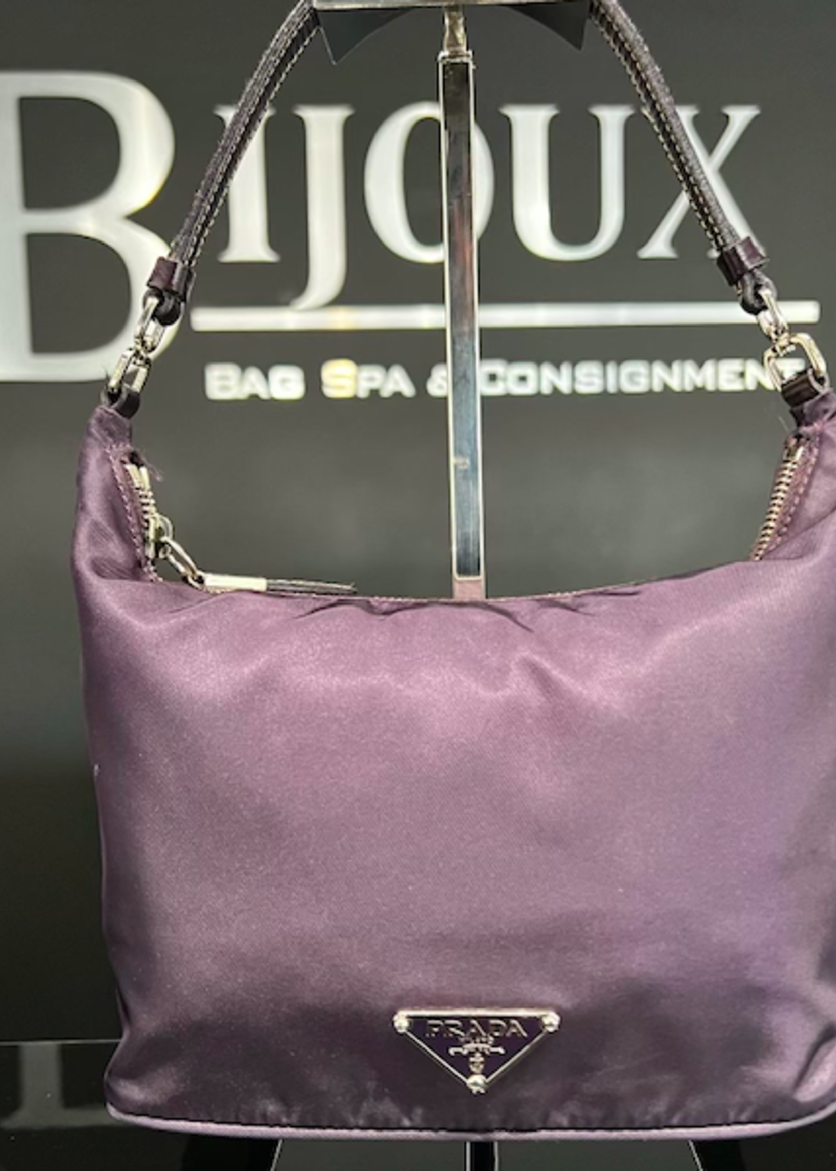 Prada SOLD- Prada Nylon Mini Tessuto- Violet