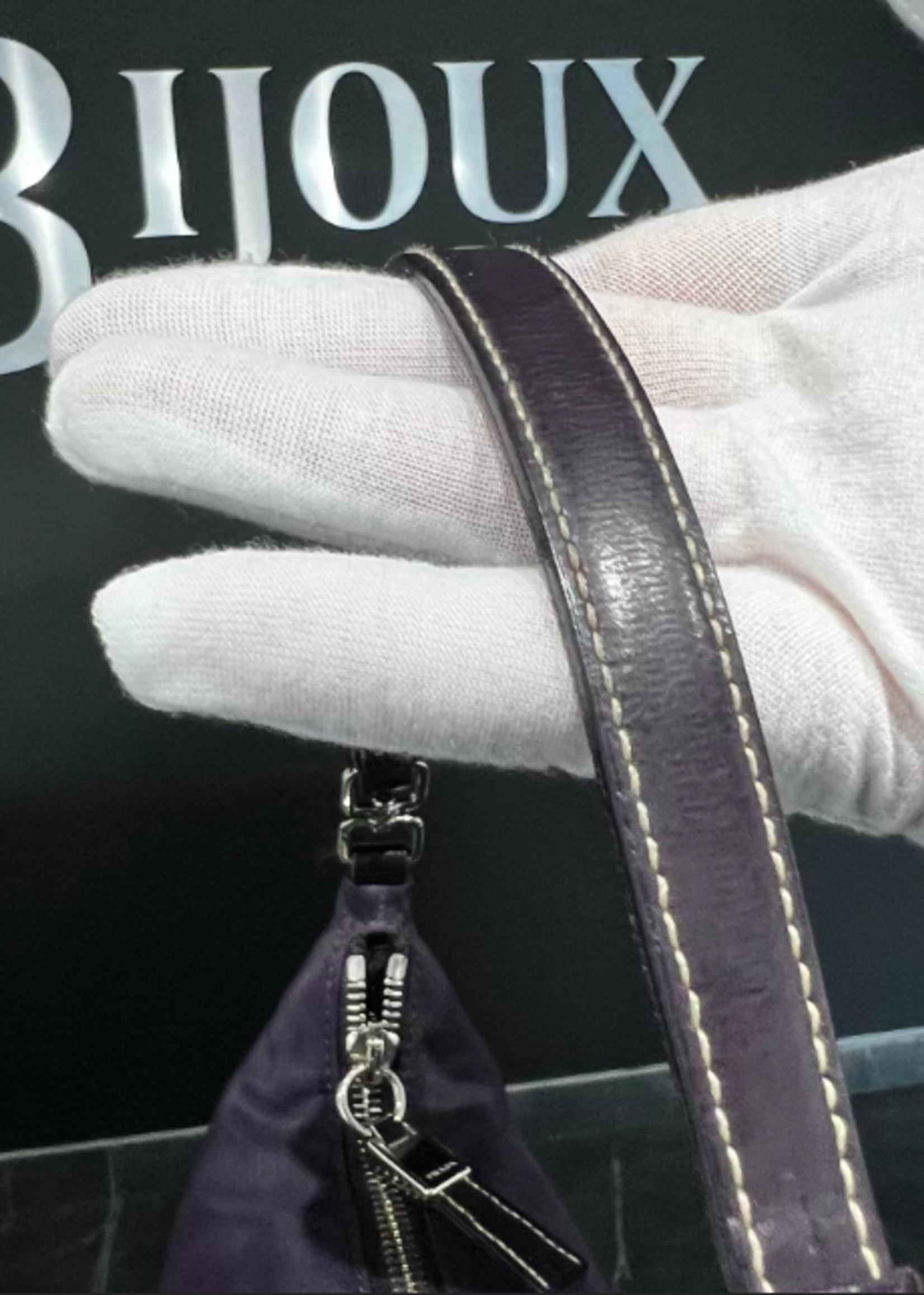 Prada SOLD- Prada Nylon Mini Tessuto- Violet