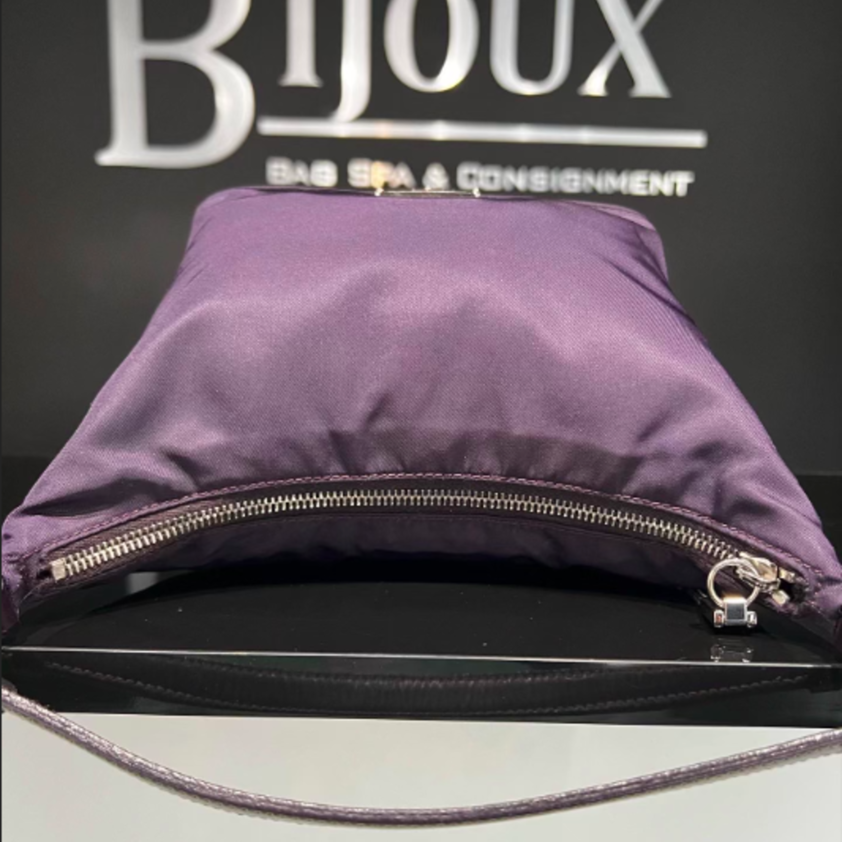 Prada SOLD- Prada Nylon Mini Tessuto- Violet