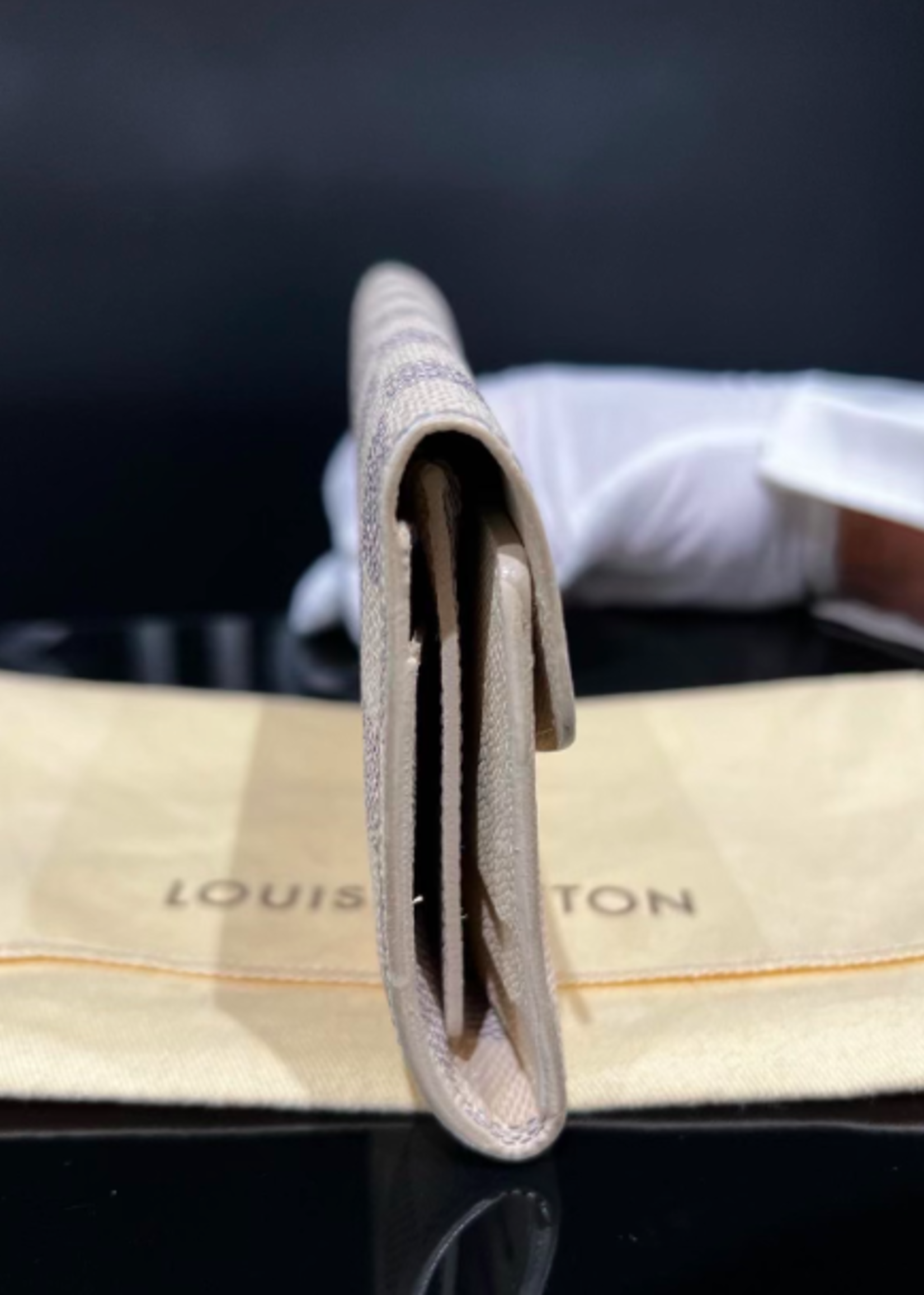 Louis Vuitton SOLD- Louis Vuitton Josephine Wallet Damier Azur
