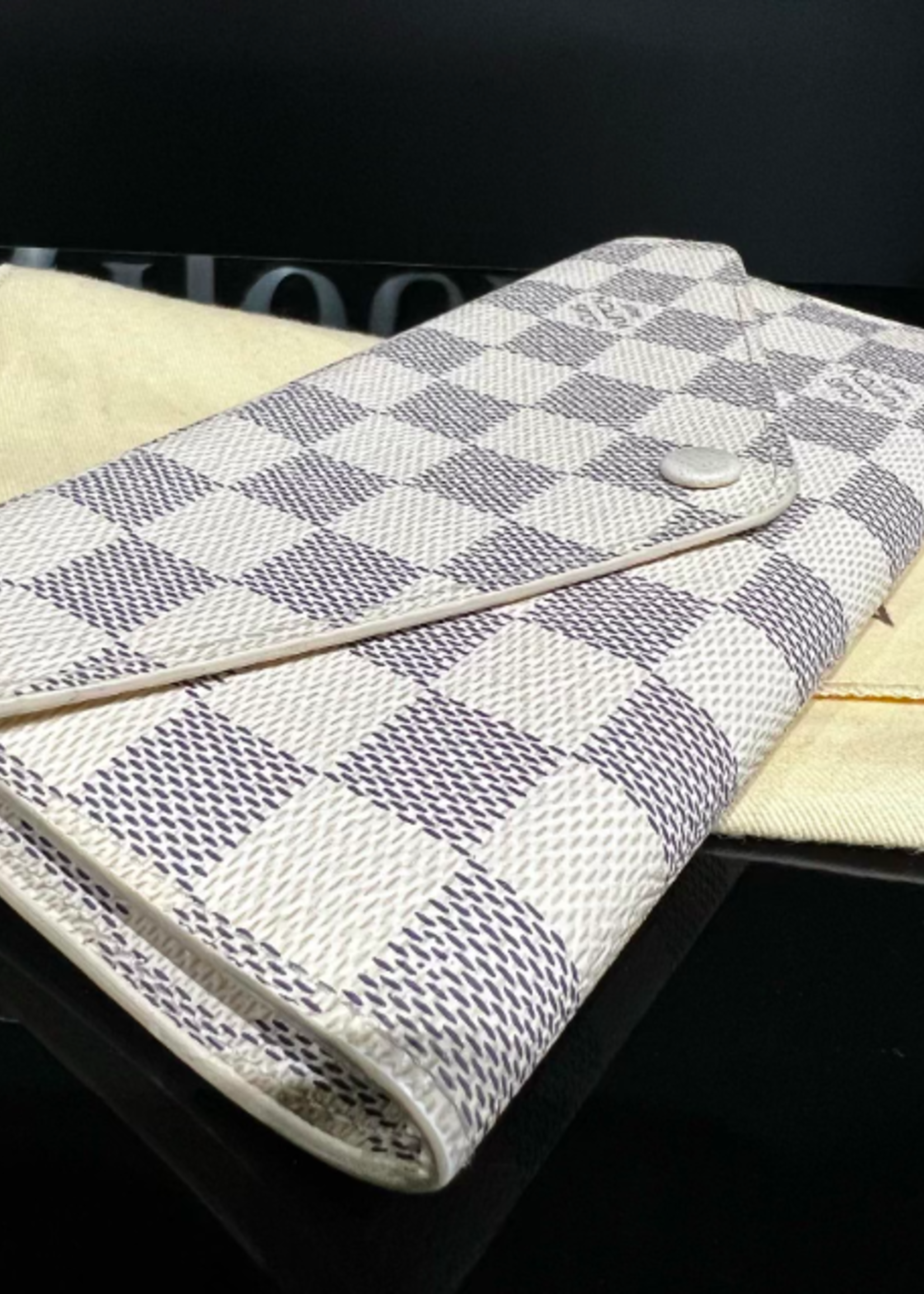 Louis Vuitton SOLD- Louis Vuitton Josephine Wallet Damier Azur