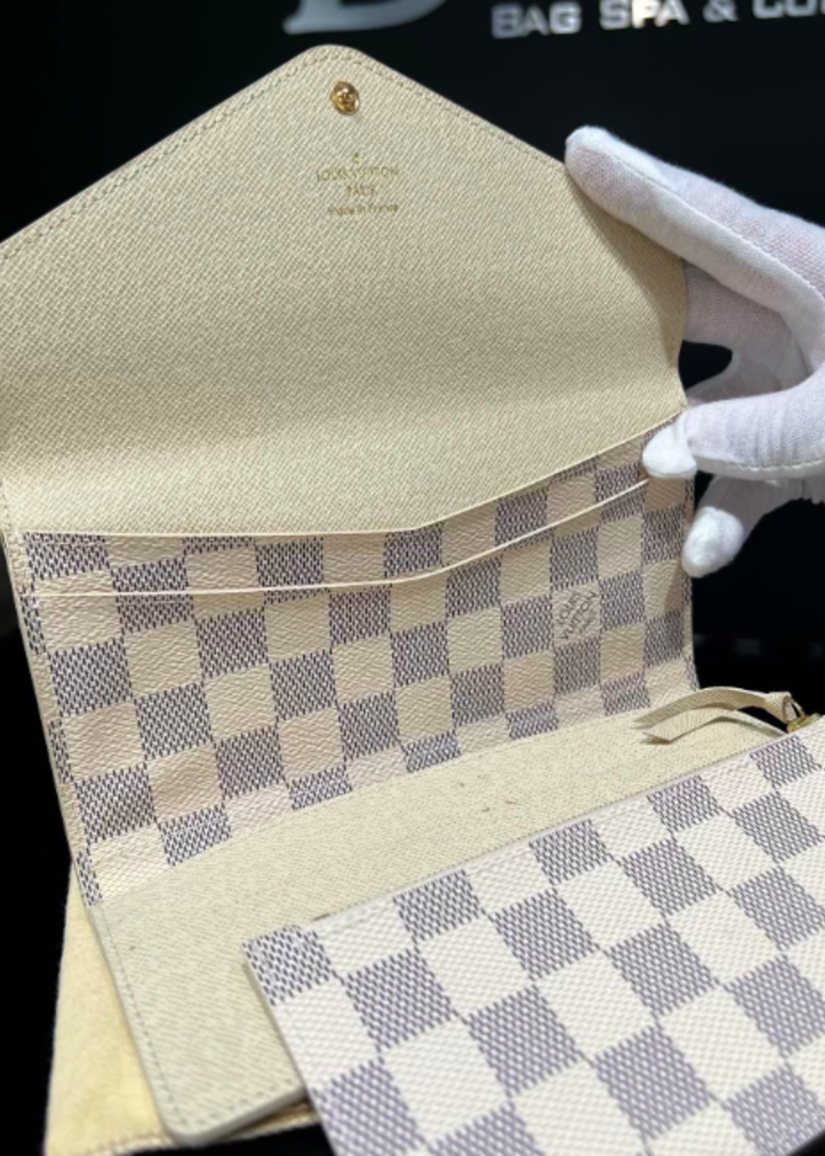 Louis Vuitton SOLD- Louis Vuitton Josephine Wallet Damier Azur