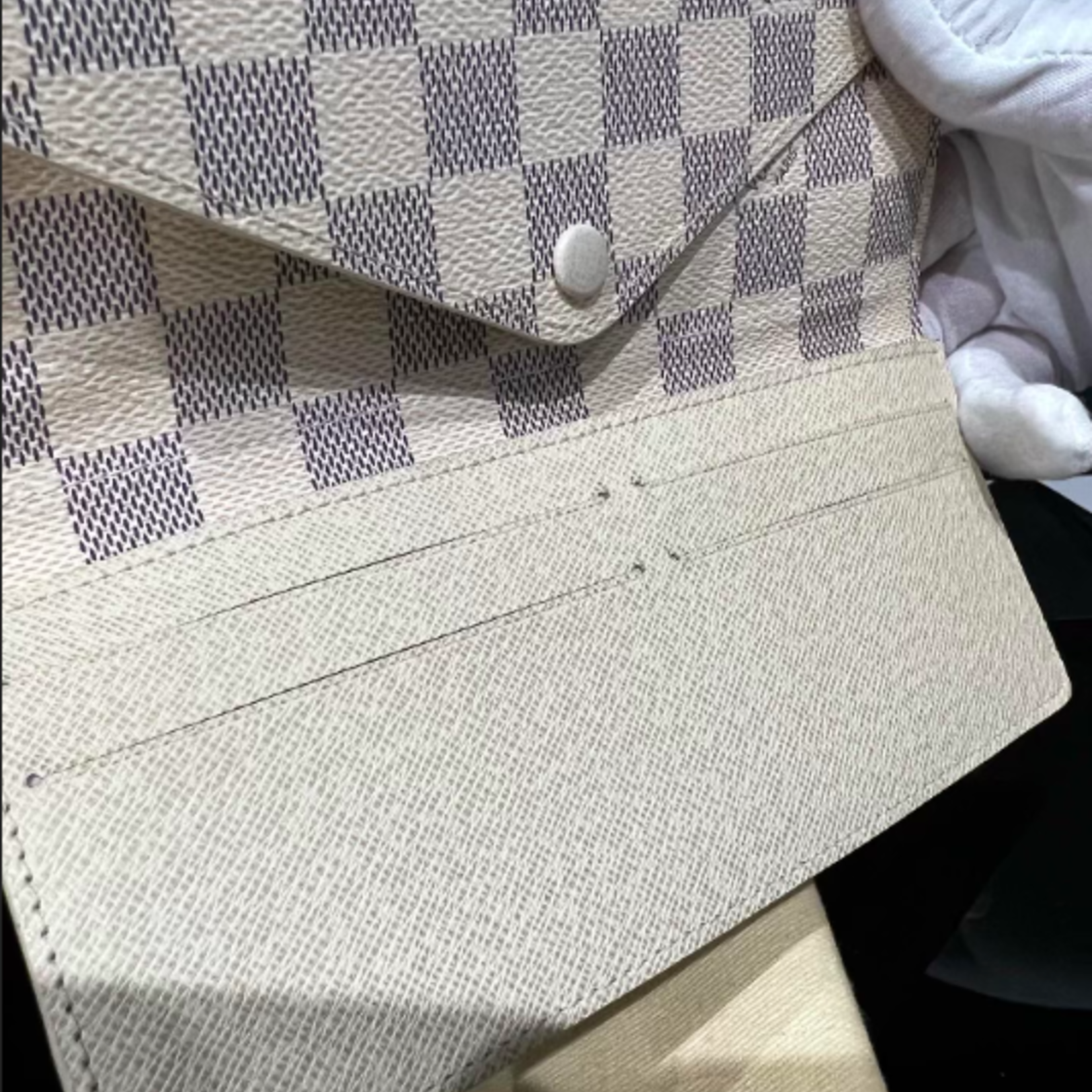 Louis Vuitton Louis Vuitton Josephine Wallet Damier Azur