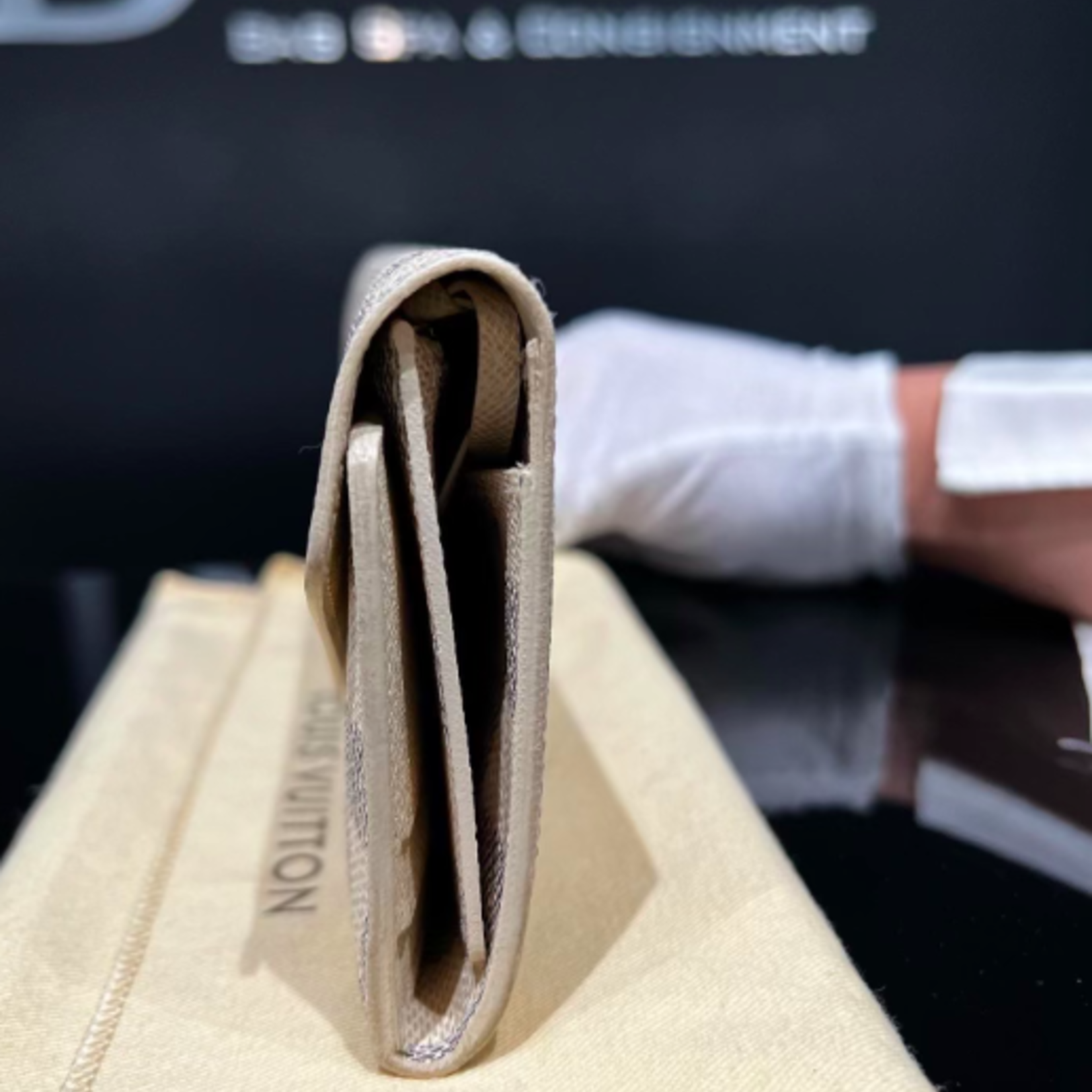 Louis Vuitton SOLD- Louis Vuitton Josephine Wallet Damier Azur