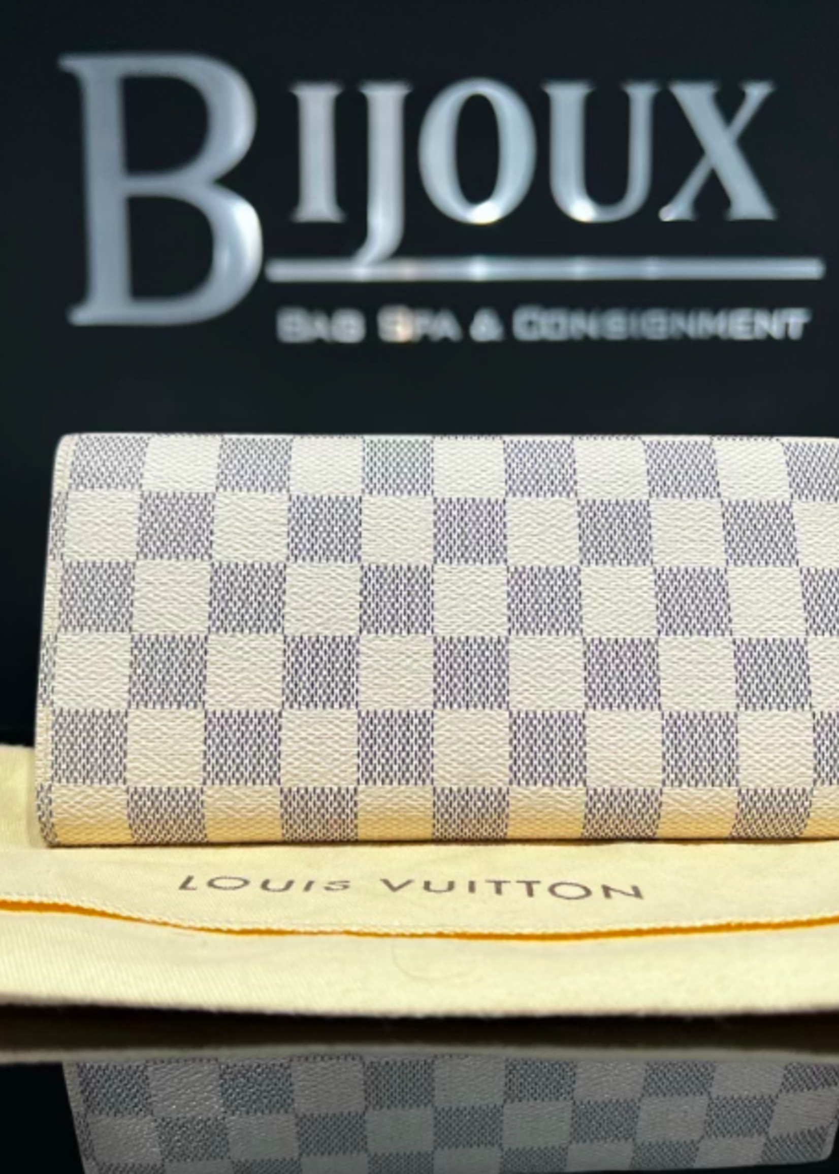 Louis Vuitton SOLD- Louis Vuitton Josephine Wallet Damier Azur