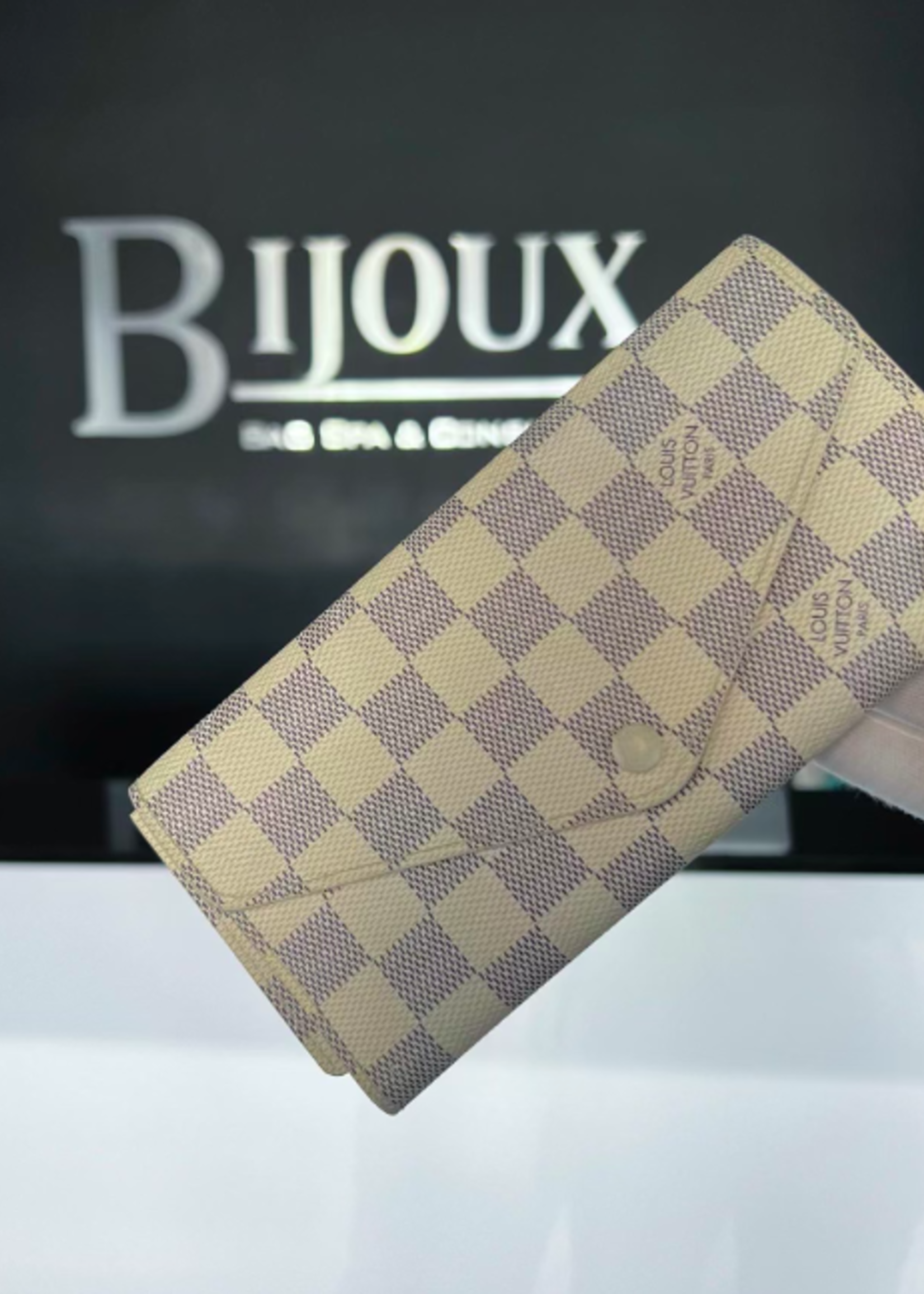 Louis Vuitton SOLD- Louis Vuitton Josephine Wallet Damier Azur