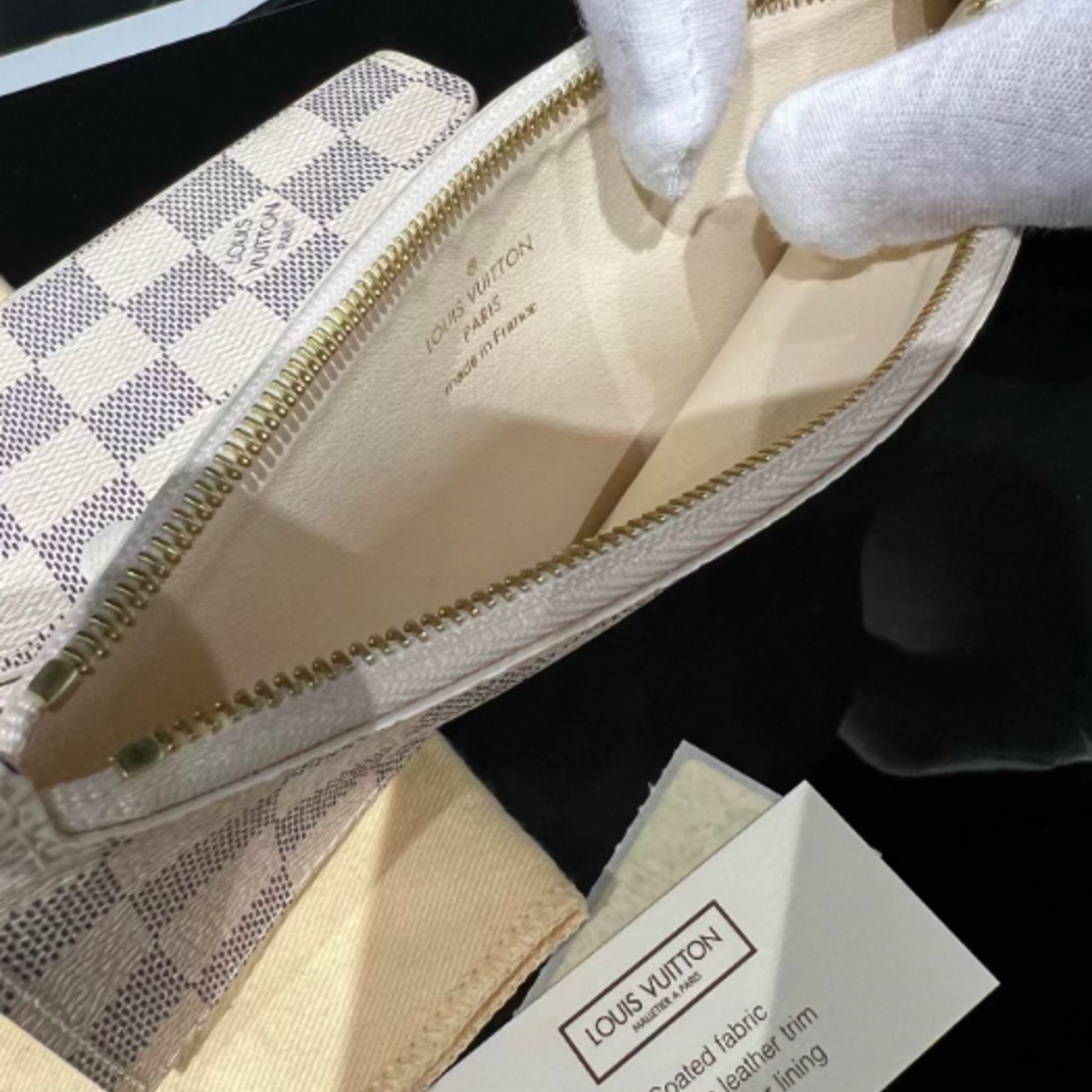 Louis Vuitton Louis Vuitton Josephine Wallet Damier Azur