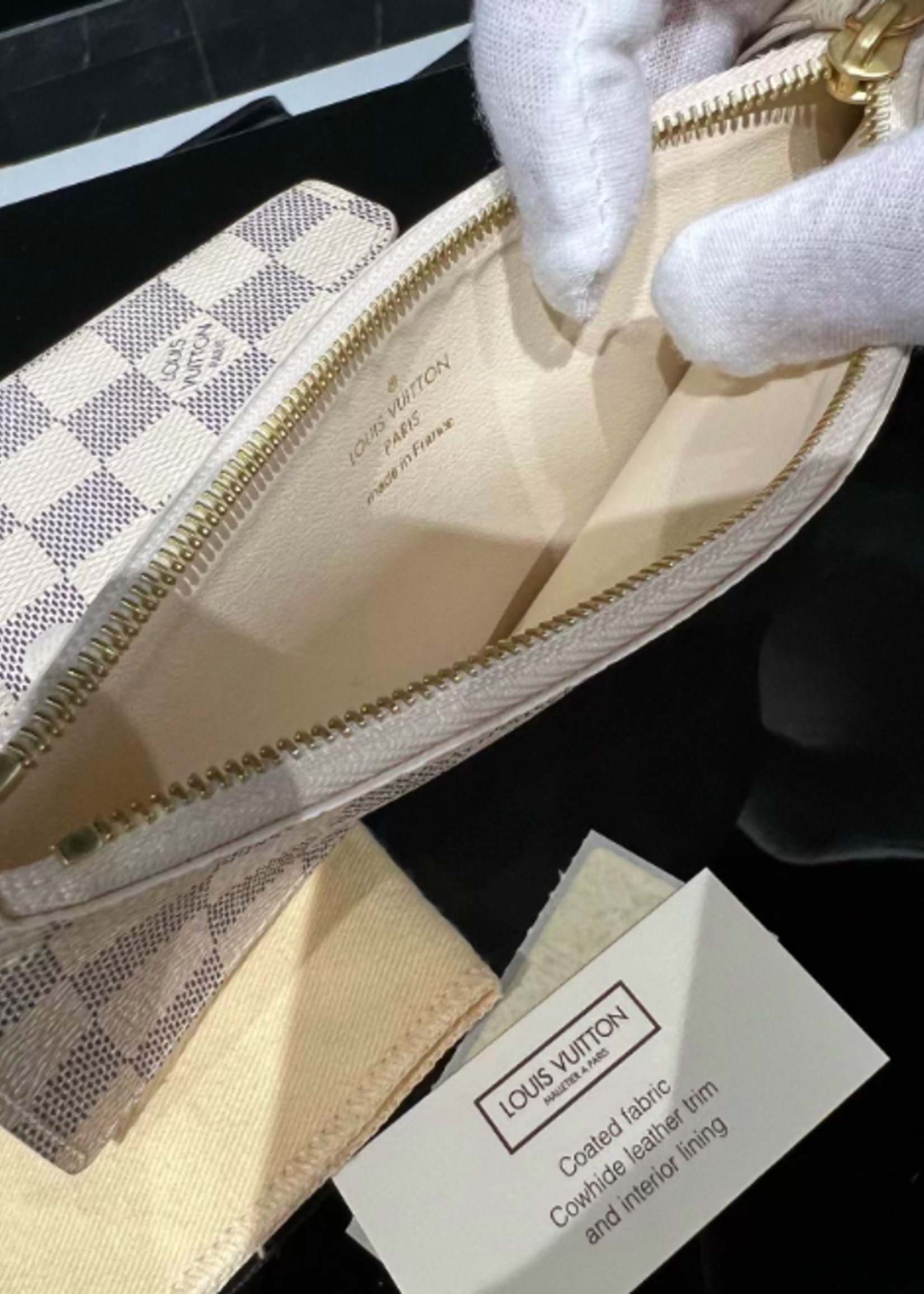 Louis Vuitton SOLD- Louis Vuitton Josephine Wallet Damier Azur