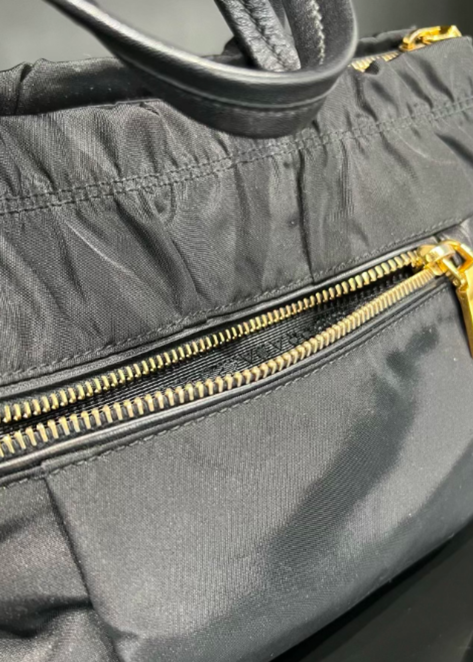 Prada SOLD- Prada Nylon Shoulder Bag- Black