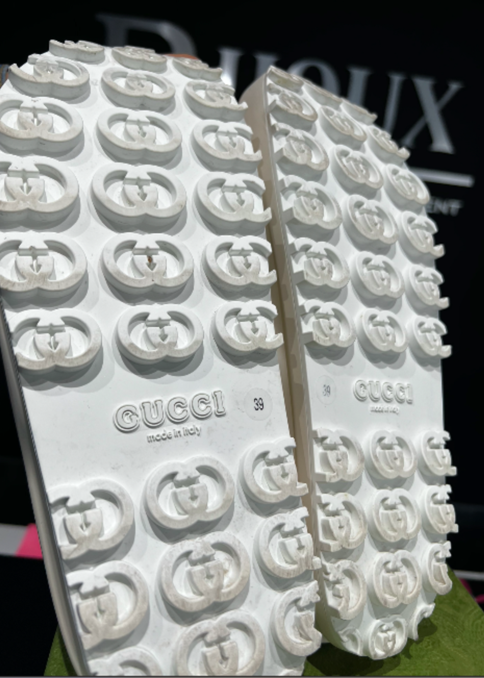 Gucci SOLD- Gucci Miami Platform Slides- 39