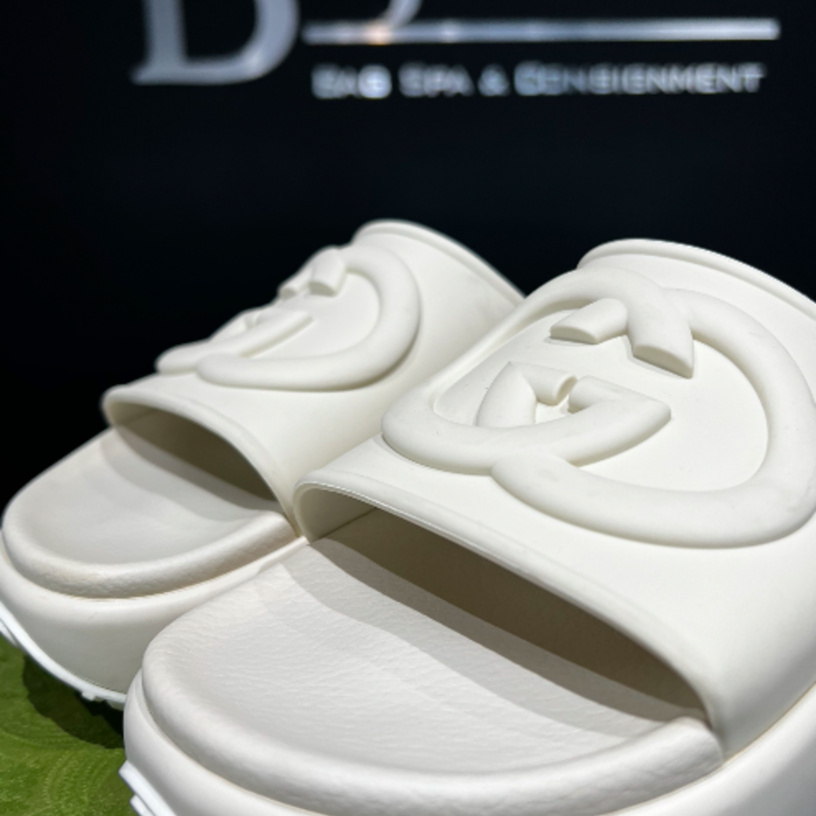 Gucci SOLD- Gucci Miami Platform Slides- 39