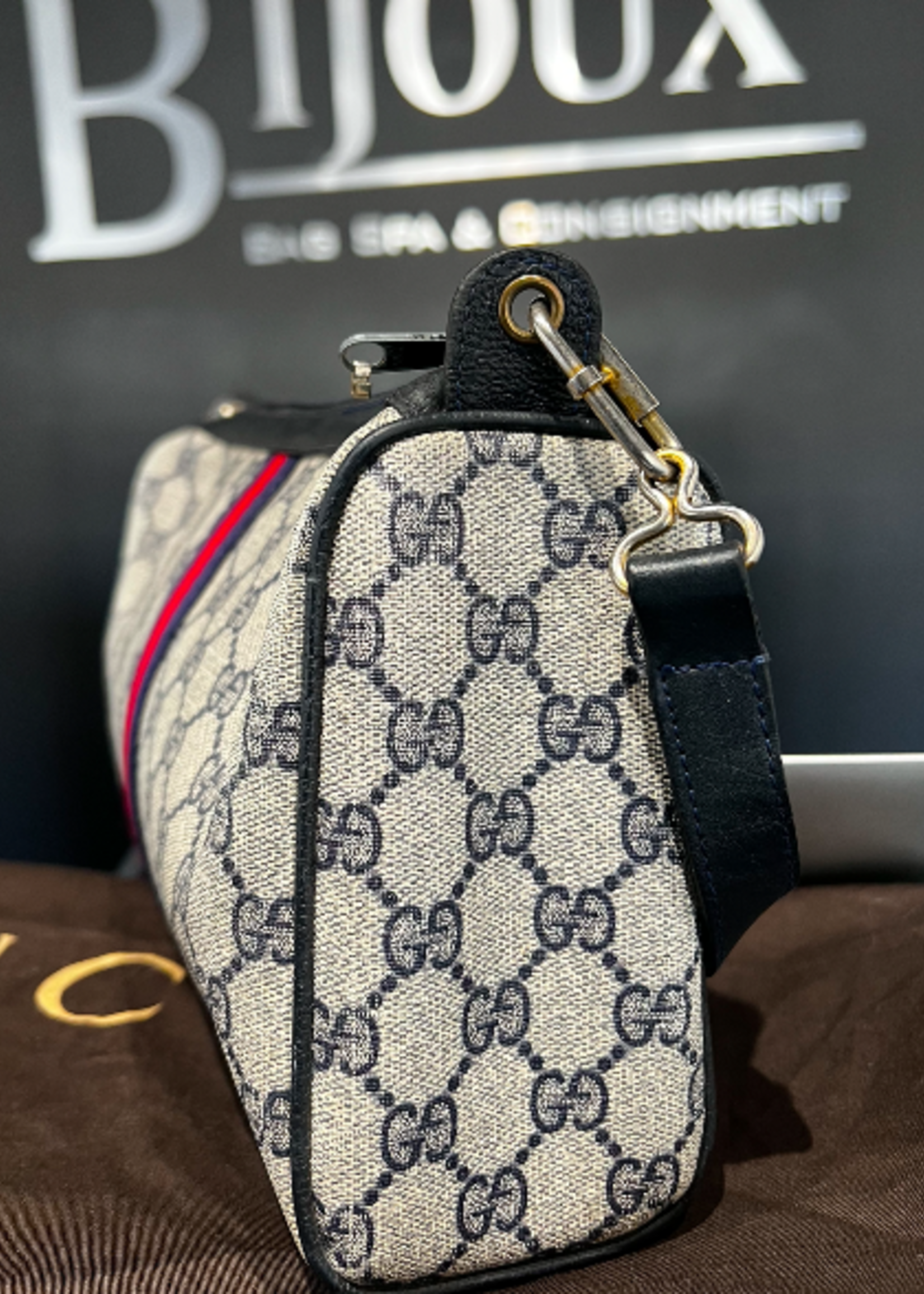 Gucci SOLD - Gucci Ophidia Crossbody Bag- Blue