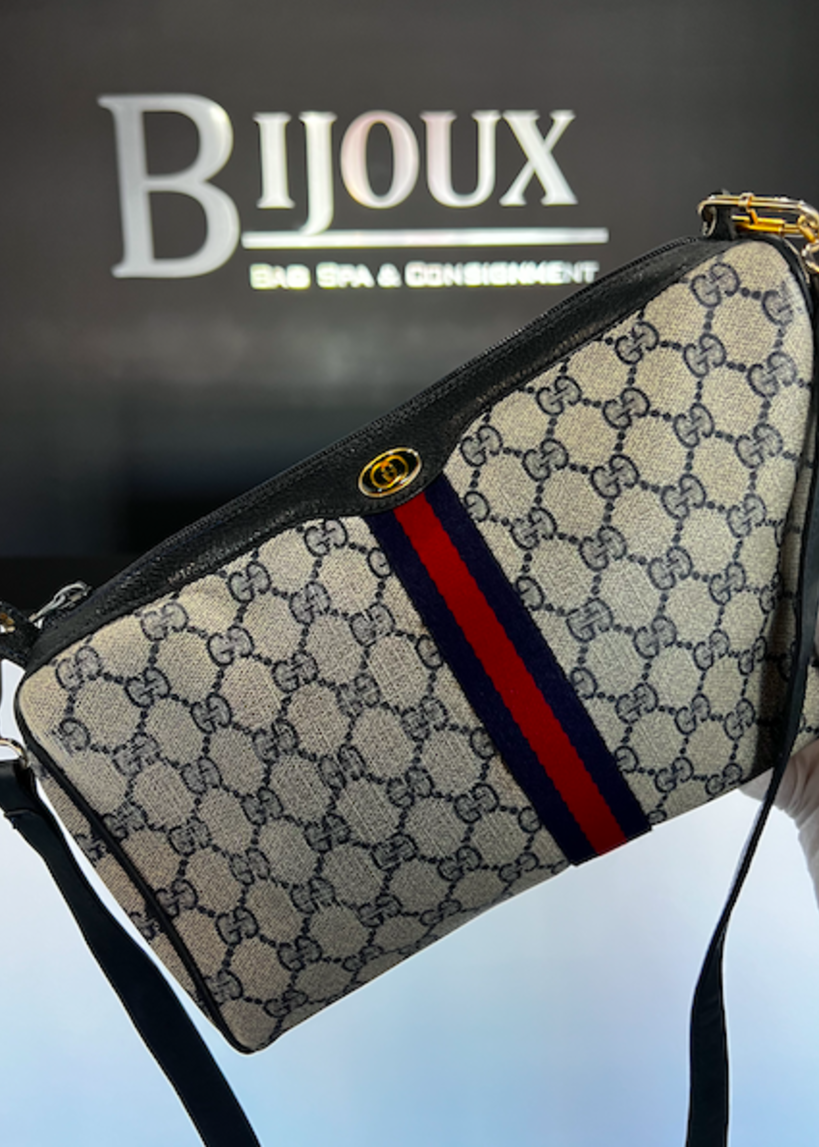 Gucci SOLD - Gucci Ophidia Crossbody Bag- Blue