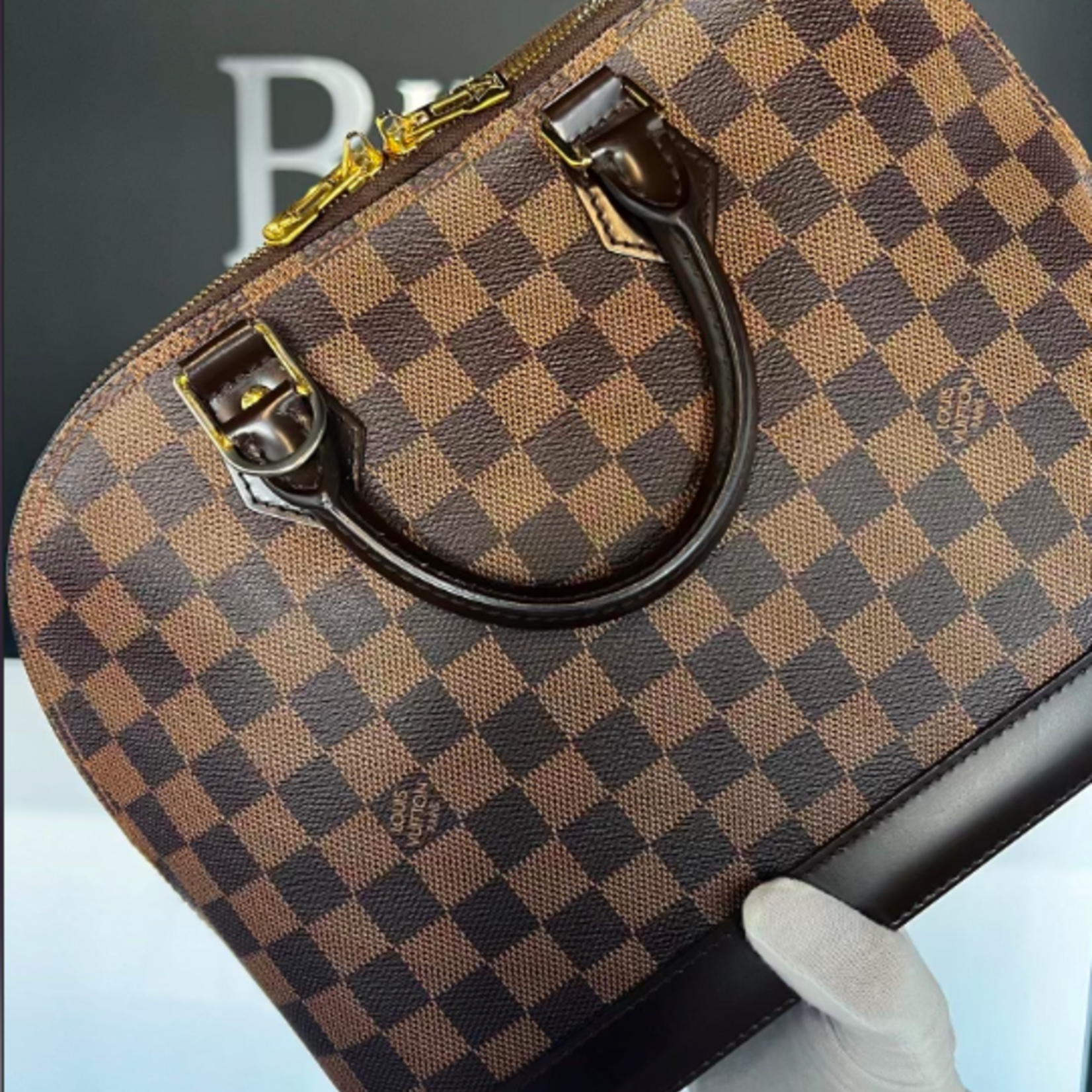 Louis Vuitton SOLD - Louis Vuitton Alma PM Damier Ebene