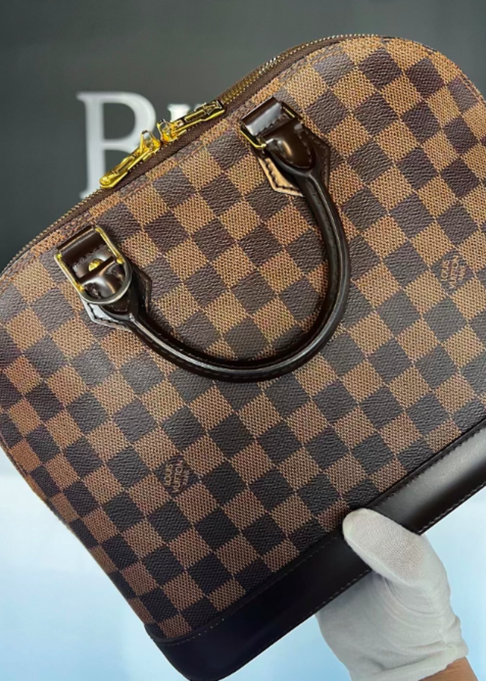 Louis Vuitton SOLD - Louis Vuitton Alma PM Damier Ebene