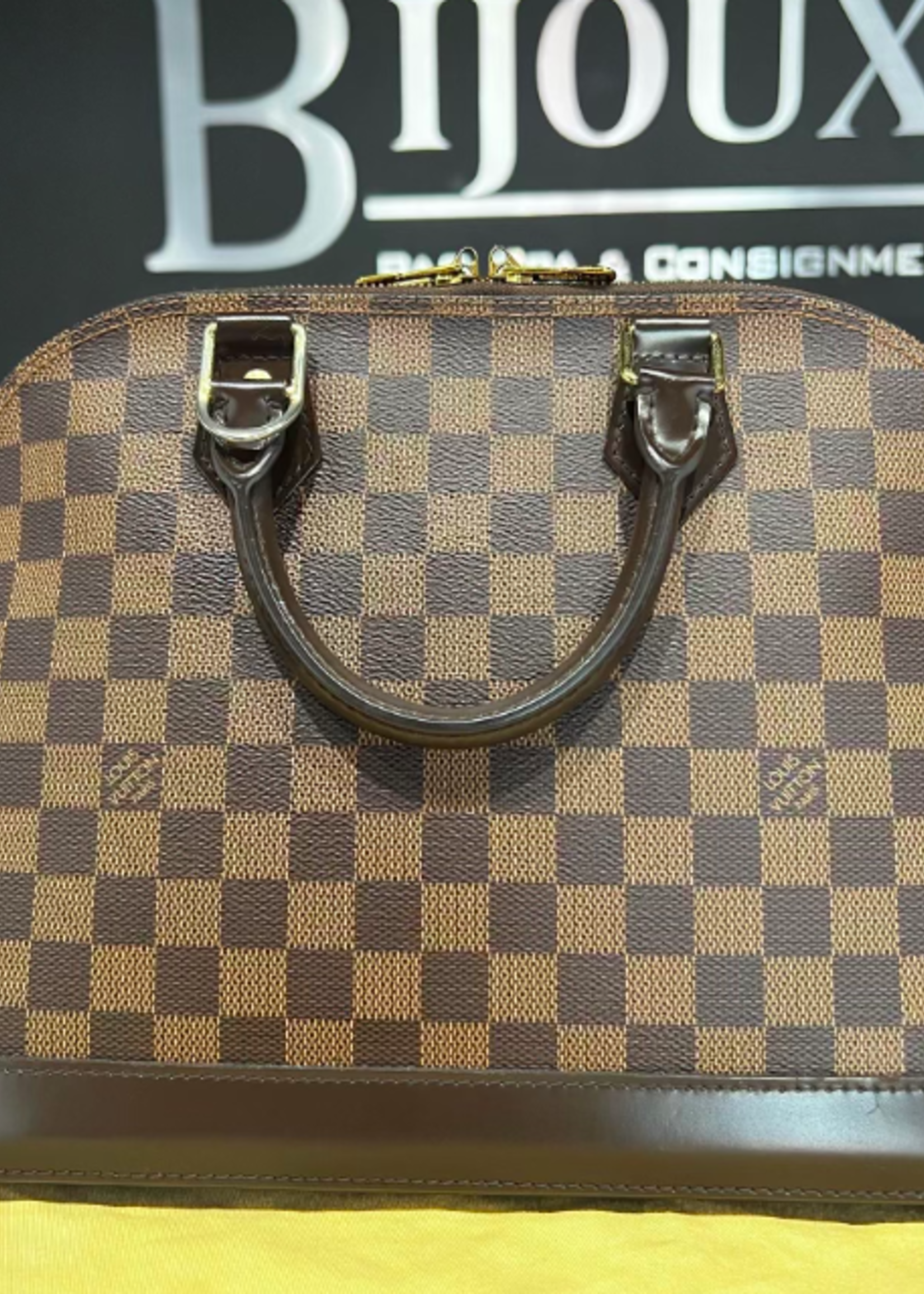 Louis Vuitton SOLD - Louis Vuitton Alma PM Damier Ebene