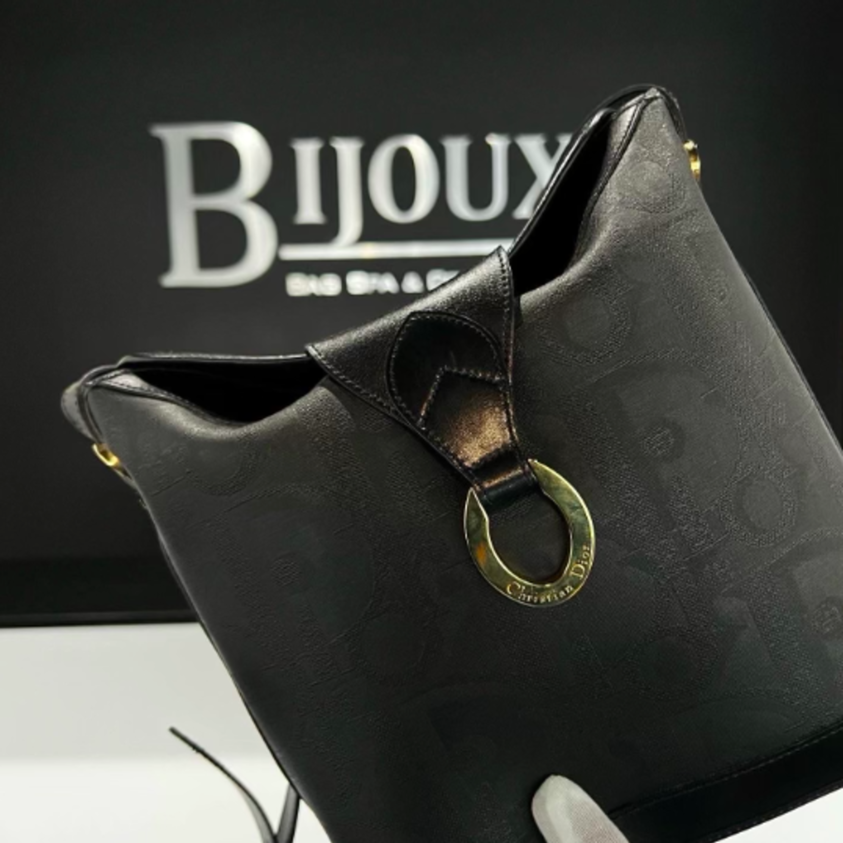 Christian Dior Christian Dior Oblique Oval Bag