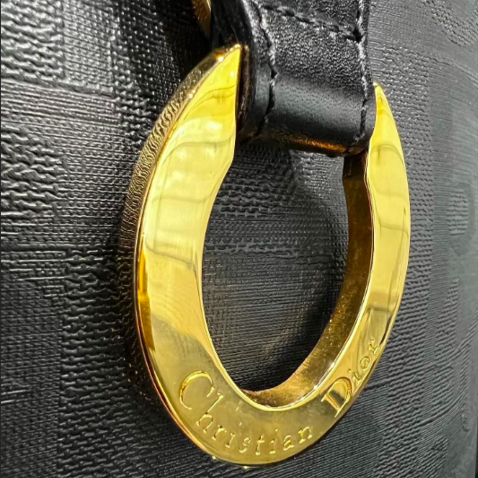 Christian Dior Christian Dior Oblique Oval Bag