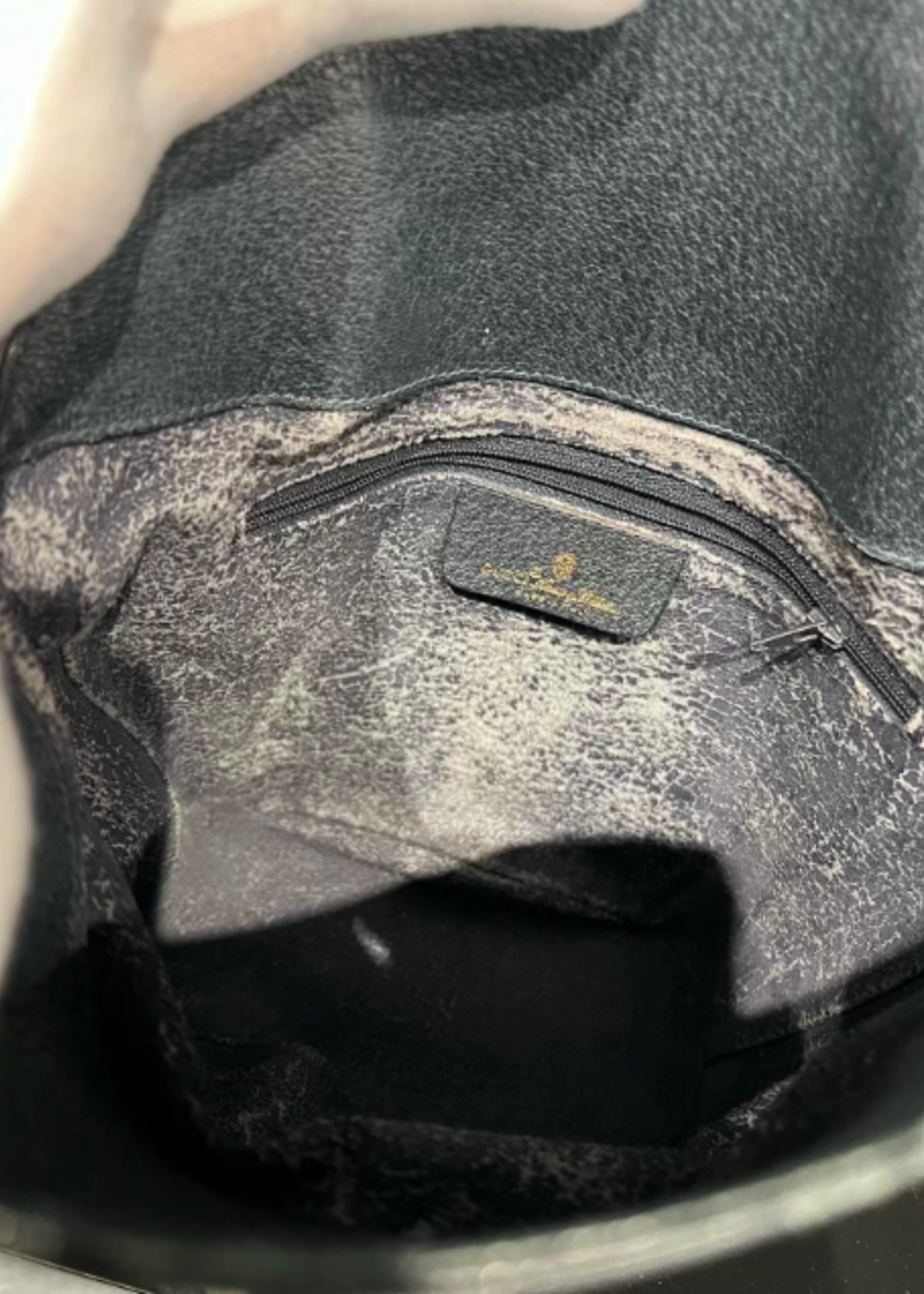 Gucci SOLD - Gucci Ophidia Blue Monogram Bucket/Crossbody