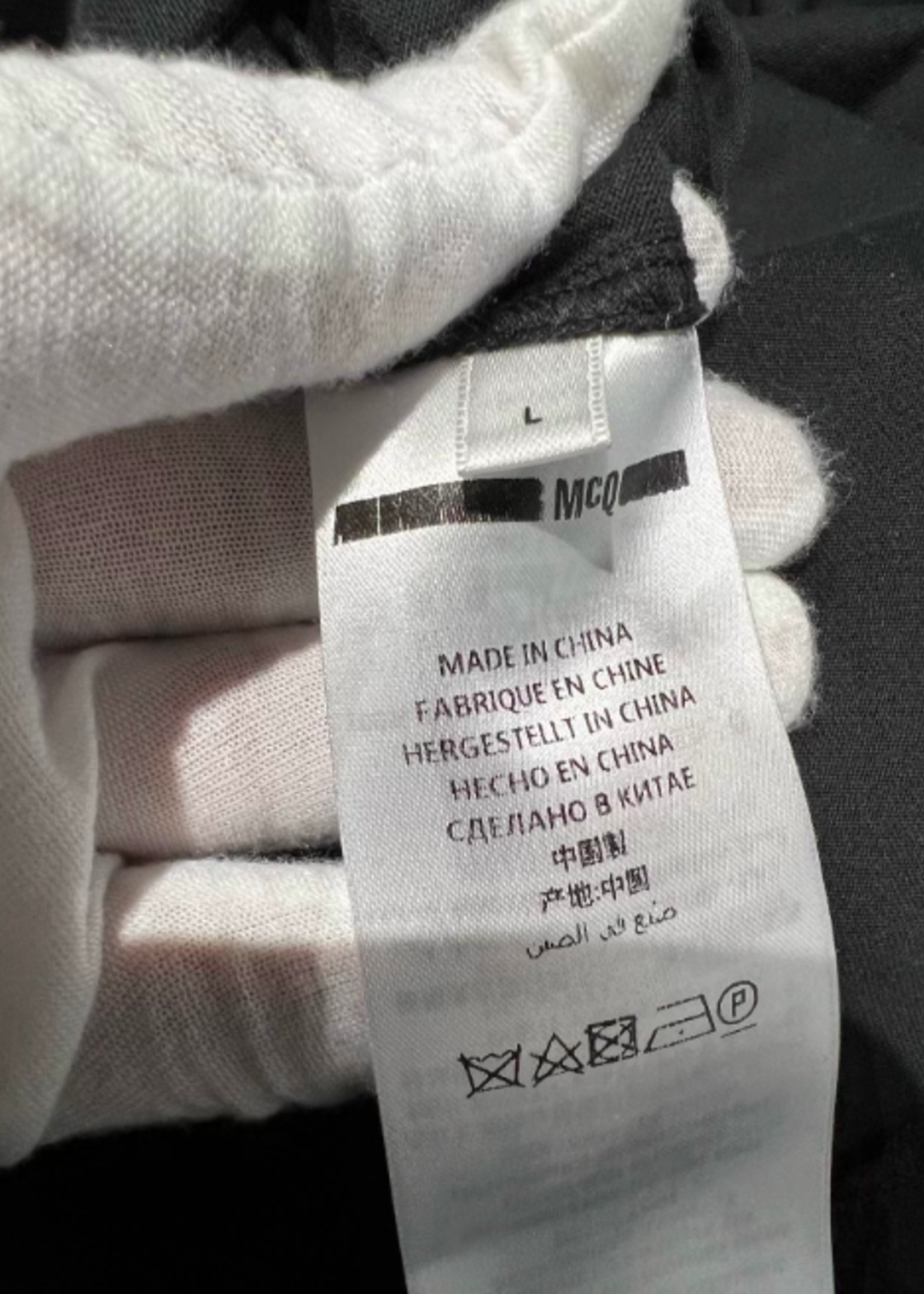 Alexander McQueen SOLD - Alexander McQueen Sequinned Appliqué- L/G