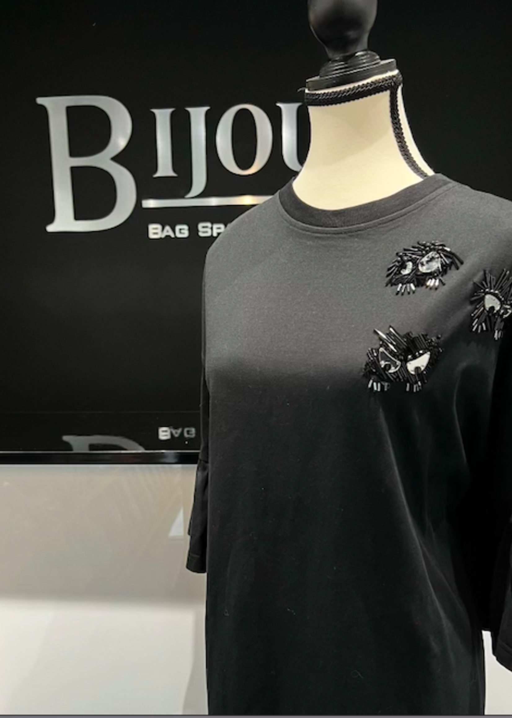 Alexander McQueen SOLD - Alexander McQueen Sequinned Appliqué- L/G