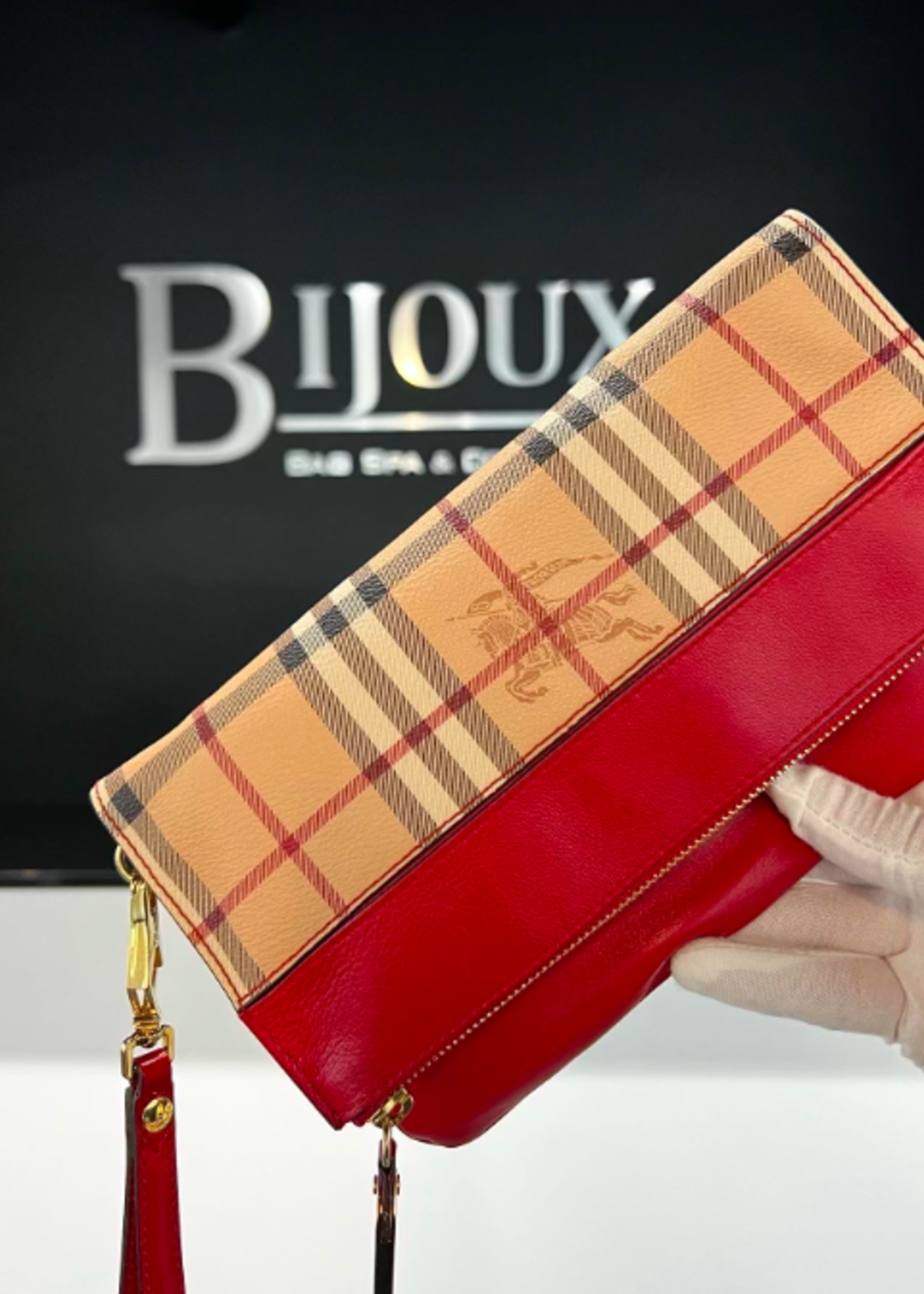 Burberry SOLD - Burberry Adeline Foldover Wristlet