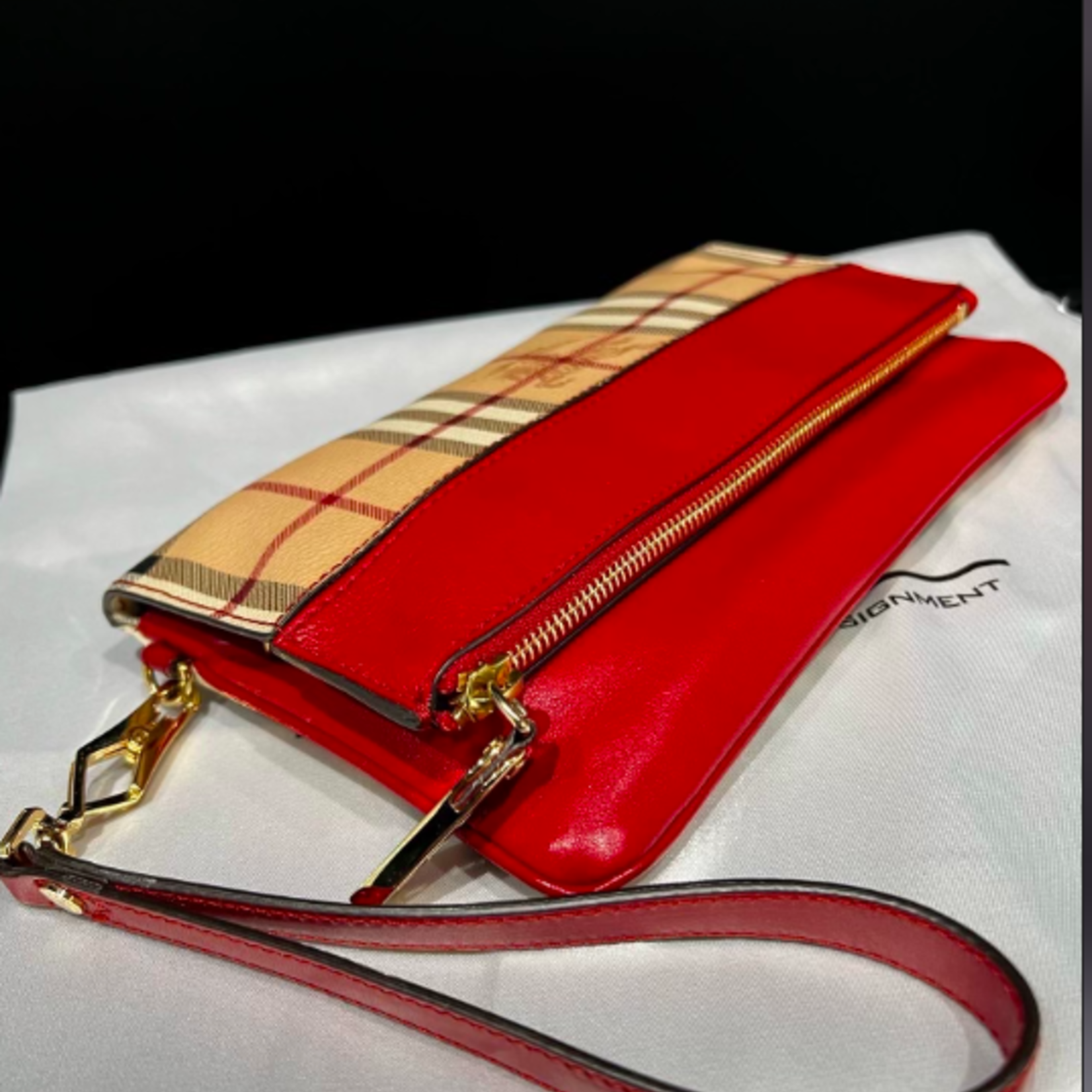 Burberry SOLD - Burberry Adeline Foldover Wristlet