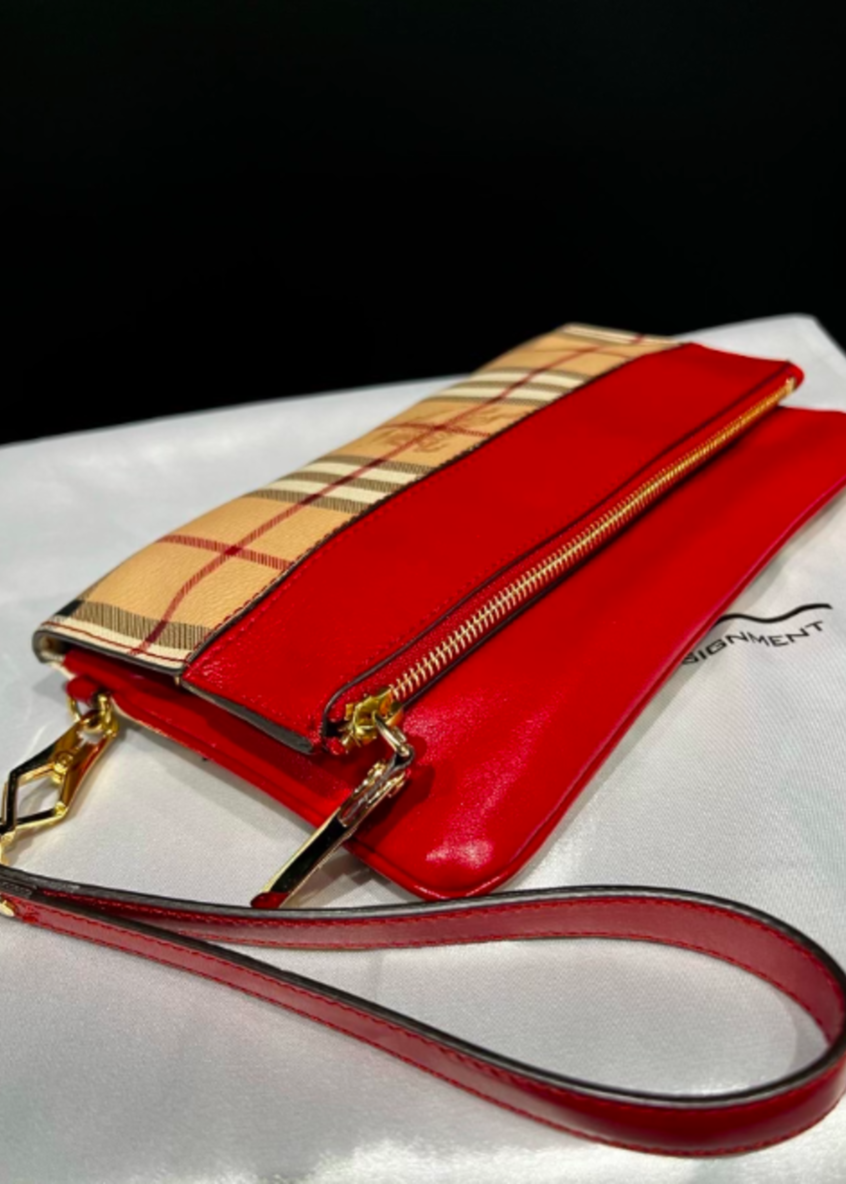 Burberry SOLD - Burberry Adeline Foldover Wristlet