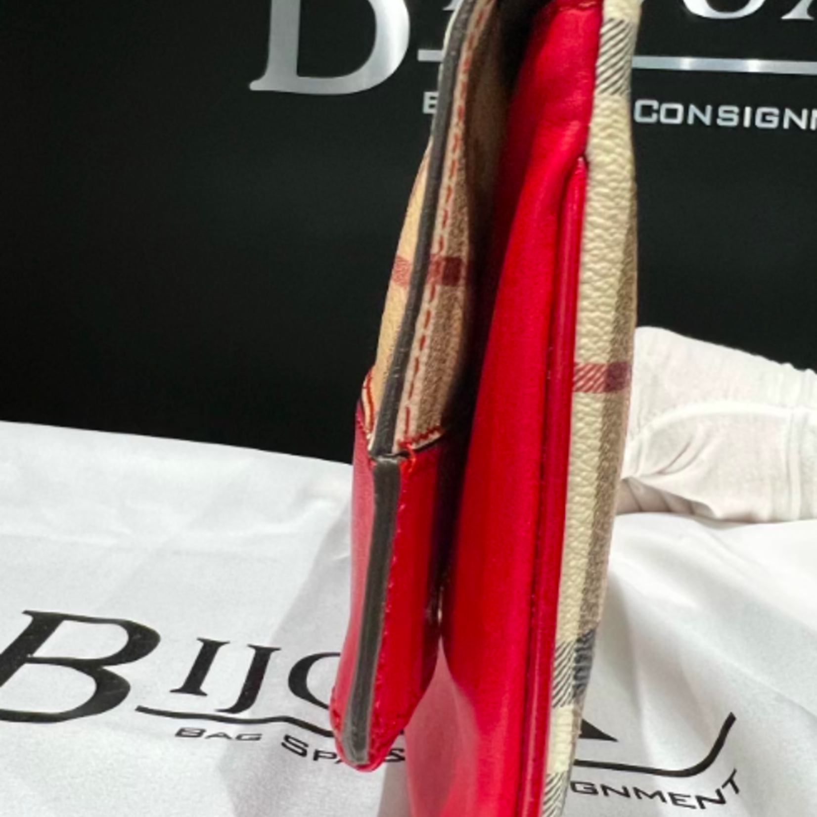 Burberry SOLD - Burberry Adeline Foldover Wristlet