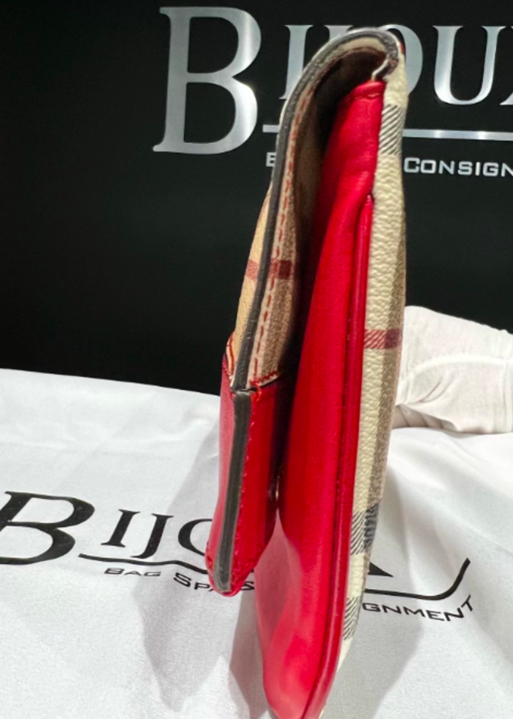 Burberry SOLD - Burberry Adeline Foldover Wristlet