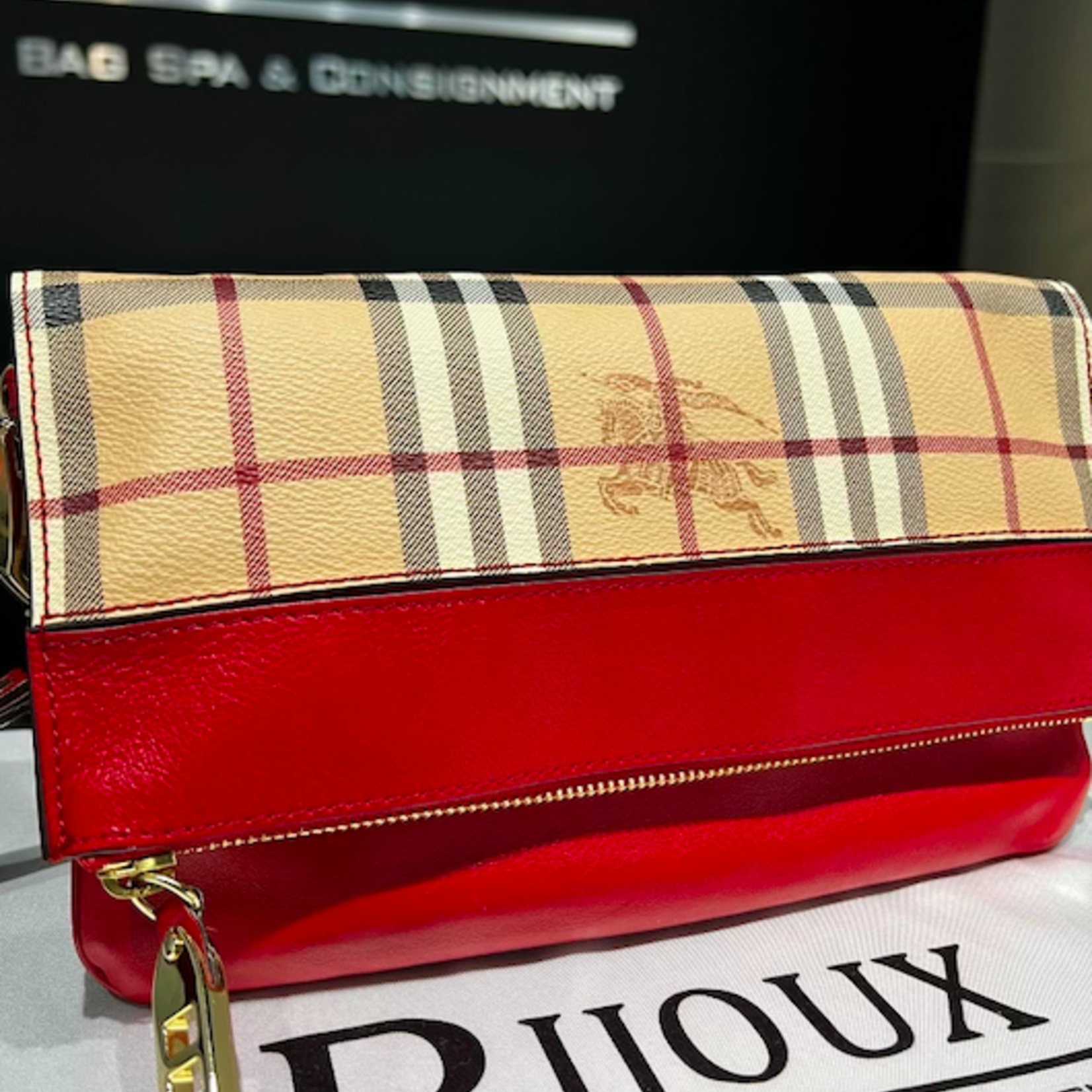 Burberry SOLD - Burberry Adeline Foldover Wristlet