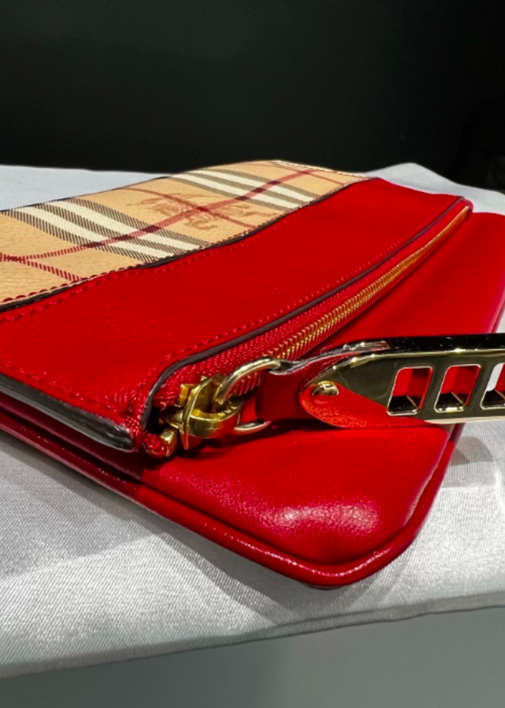 Burberry SOLD - Burberry Adeline Foldover Wristlet