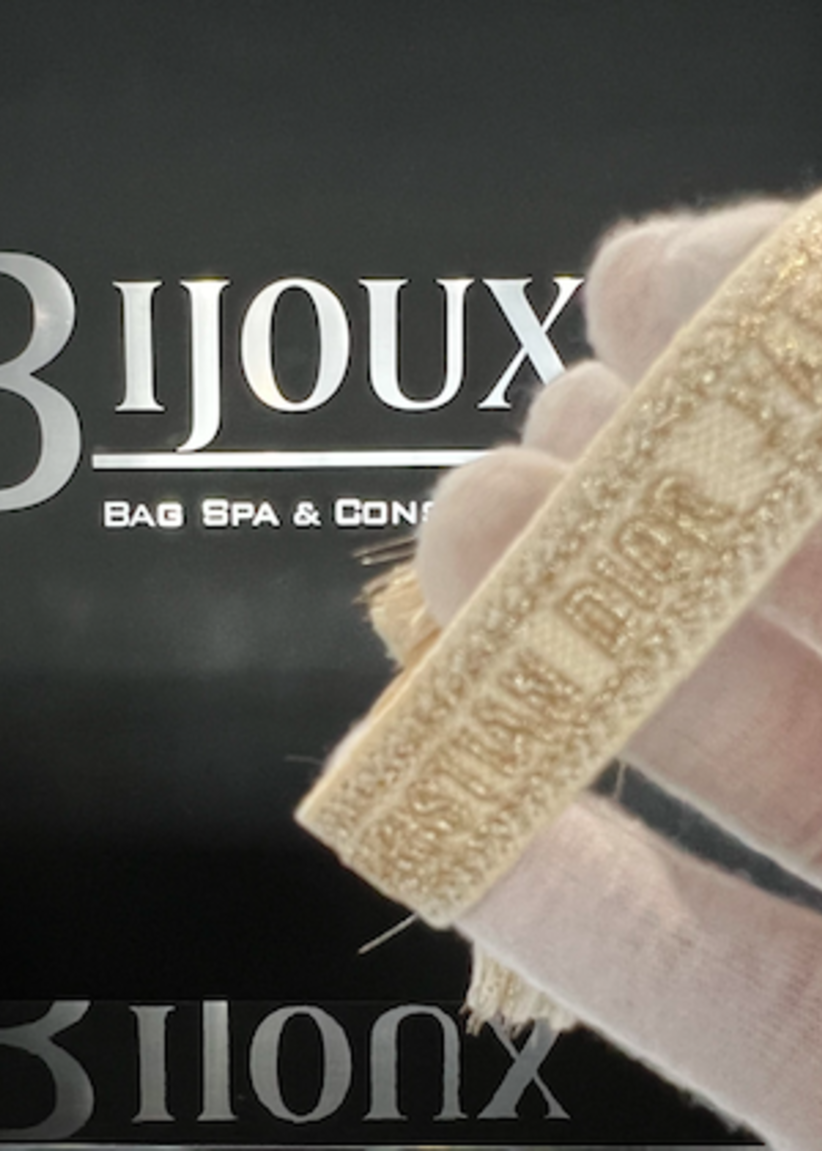 Christian Dior Christian Dior Cotton Woven Bracelet- Gold